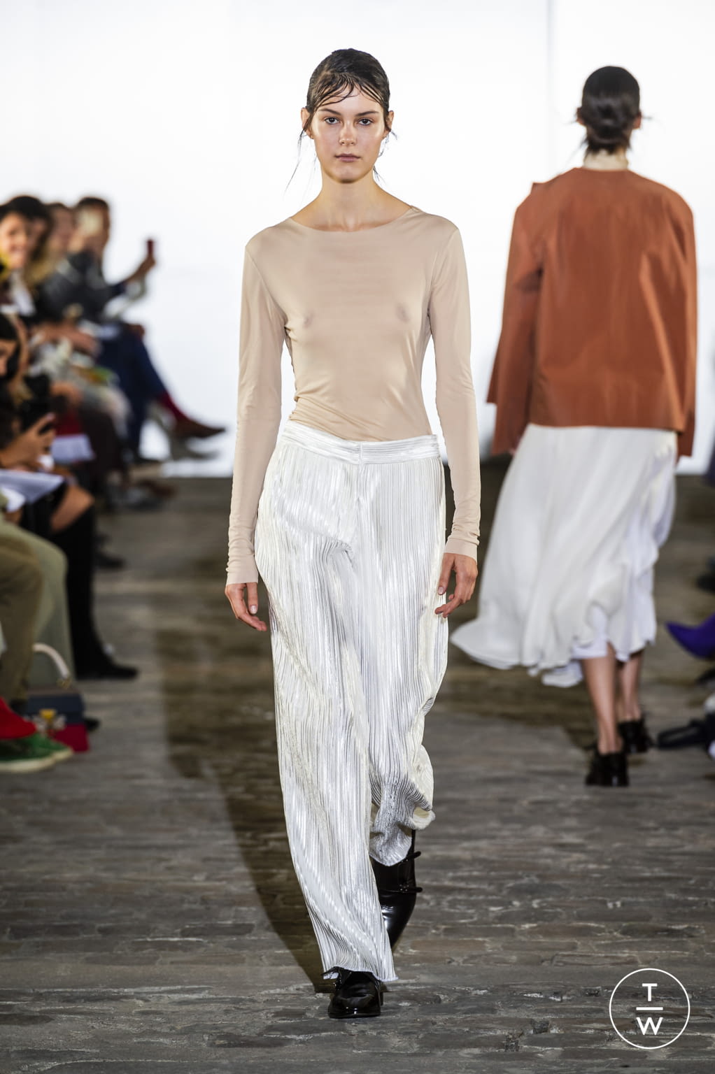 Fashion Week Paris Spring/Summer 2019 look 12 from the Kristina Fidelskaya collection 女装