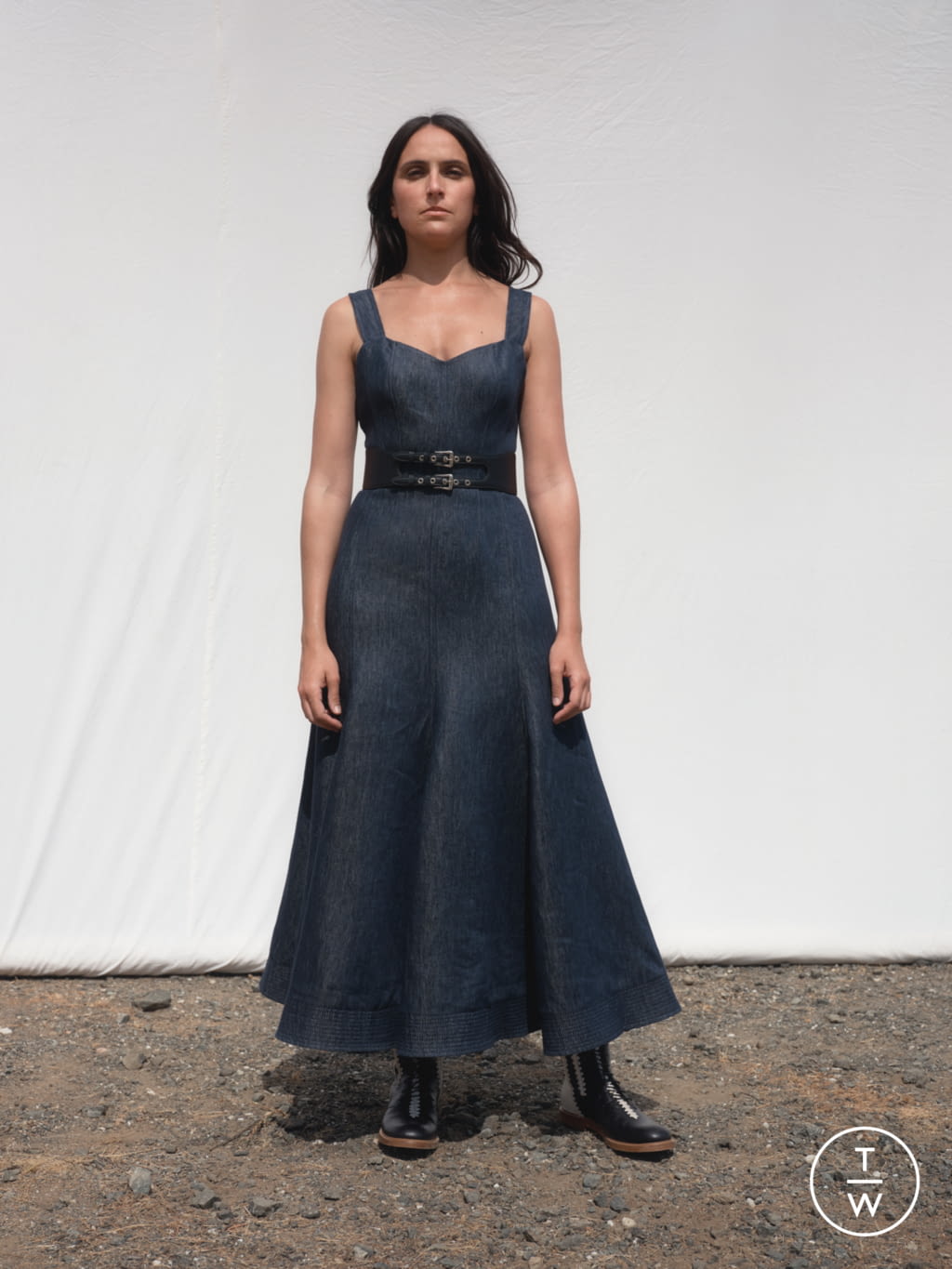 Fashion Week New York Resort 2021 look 12 from the Gabriela Hearst collection womenswear