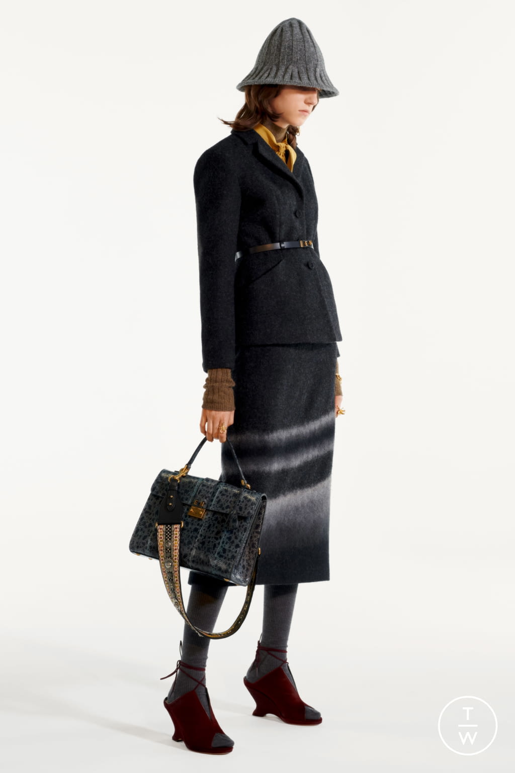 Fashion Week Paris Pre-Fall 2019 look 12 from the Christian Dior collection 女装