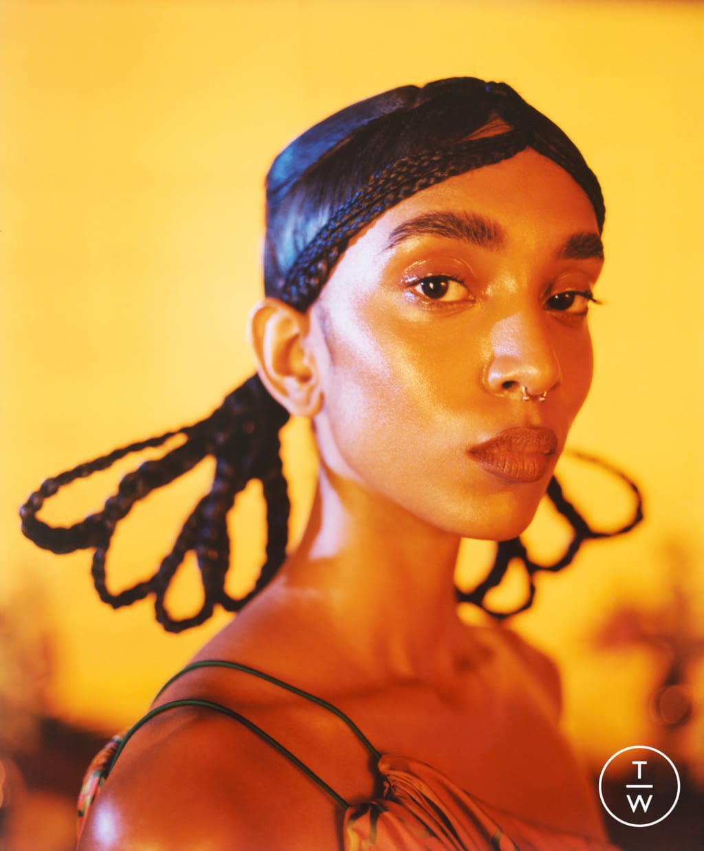 Fashion Week London Spring/Summer 2022 look 22 from the Ahluwalia collection menswear