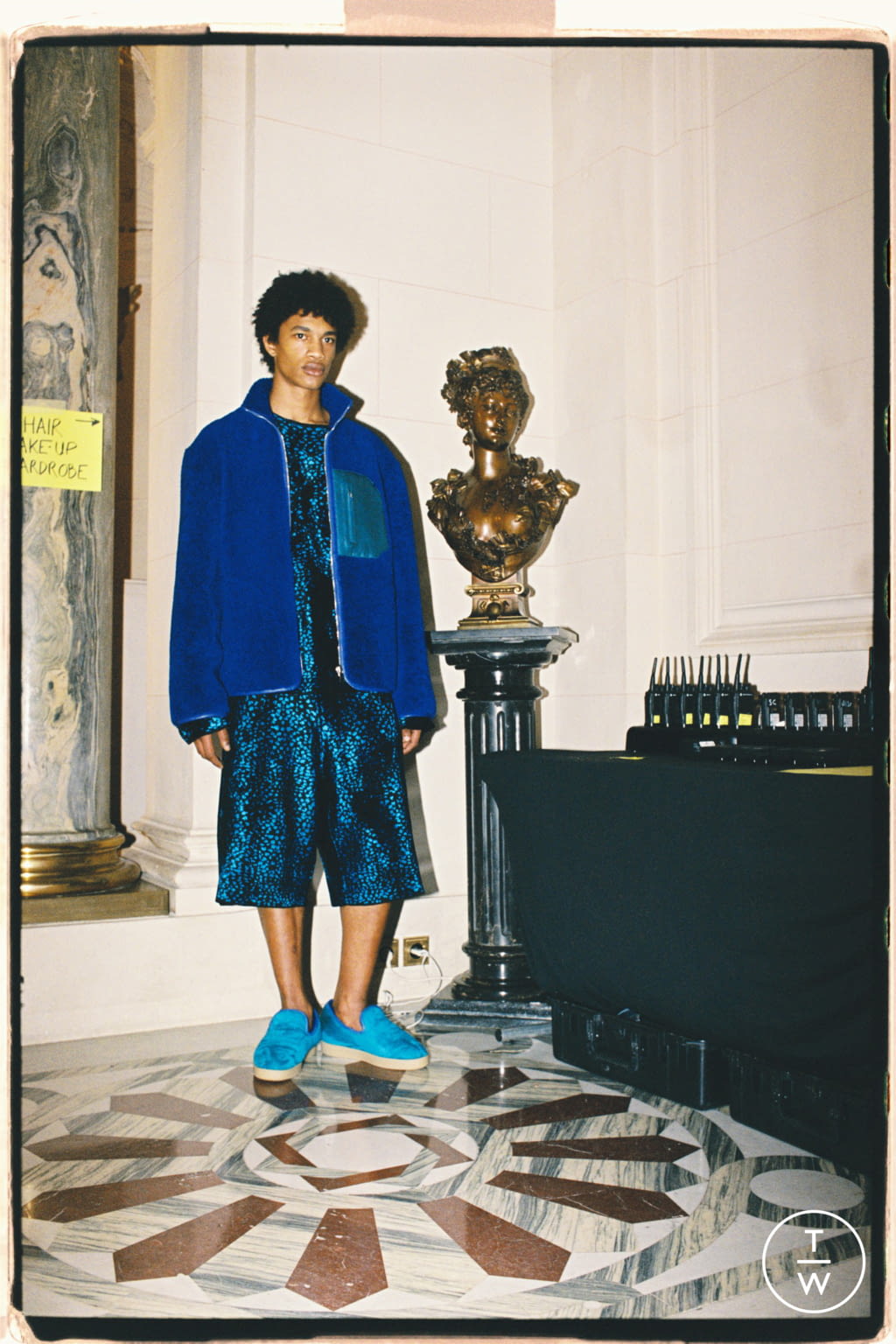 Fashion Week Paris Fall/Winter 2021 look 12 from the Lanvin collection menswear