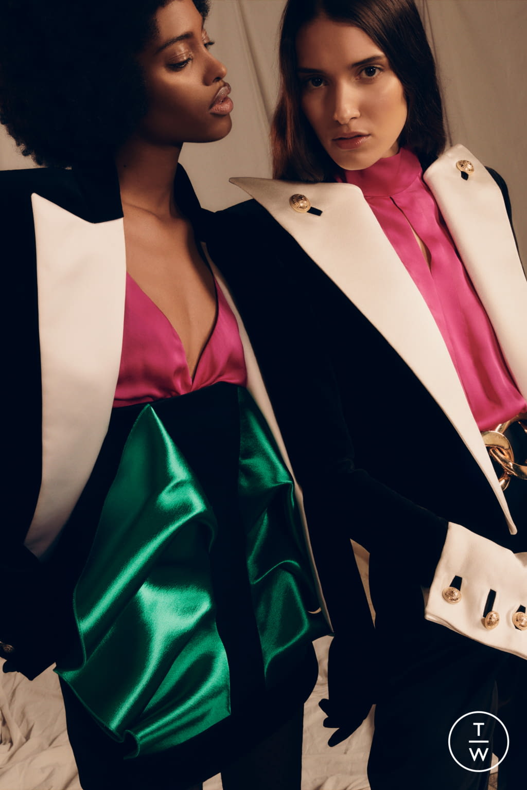 Fashion Week Paris Pre-Fall 2019 look 13 from the Balmain collection womenswear