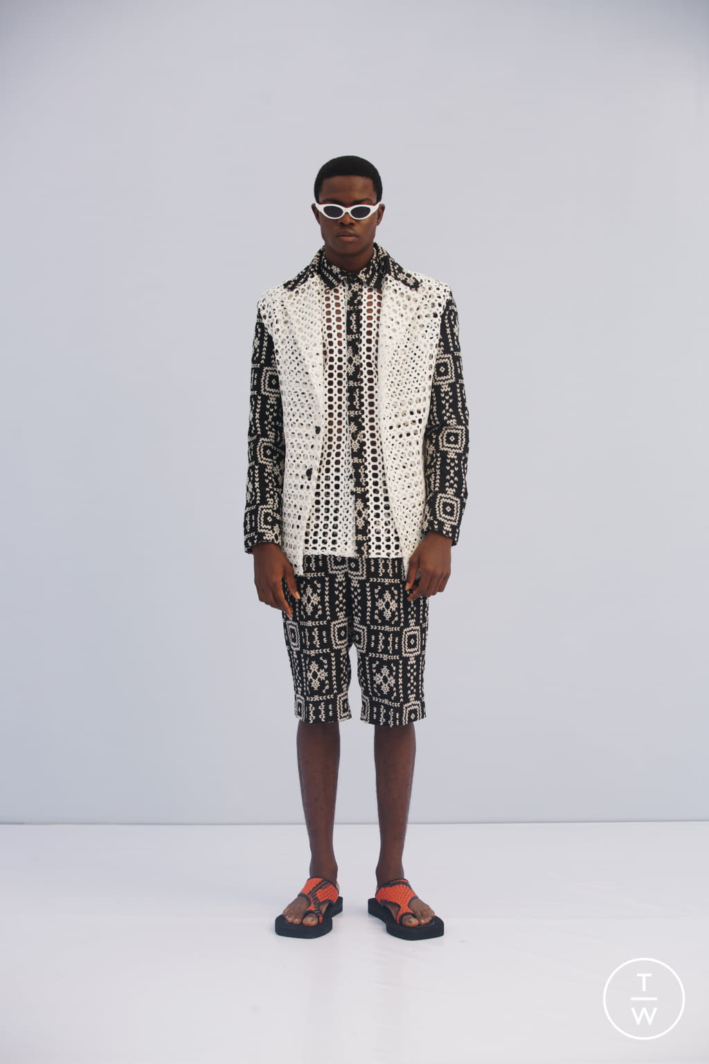 Fashion Week Milan Spring/Summer 2022 look 13 de la collection Tokyo James menswear