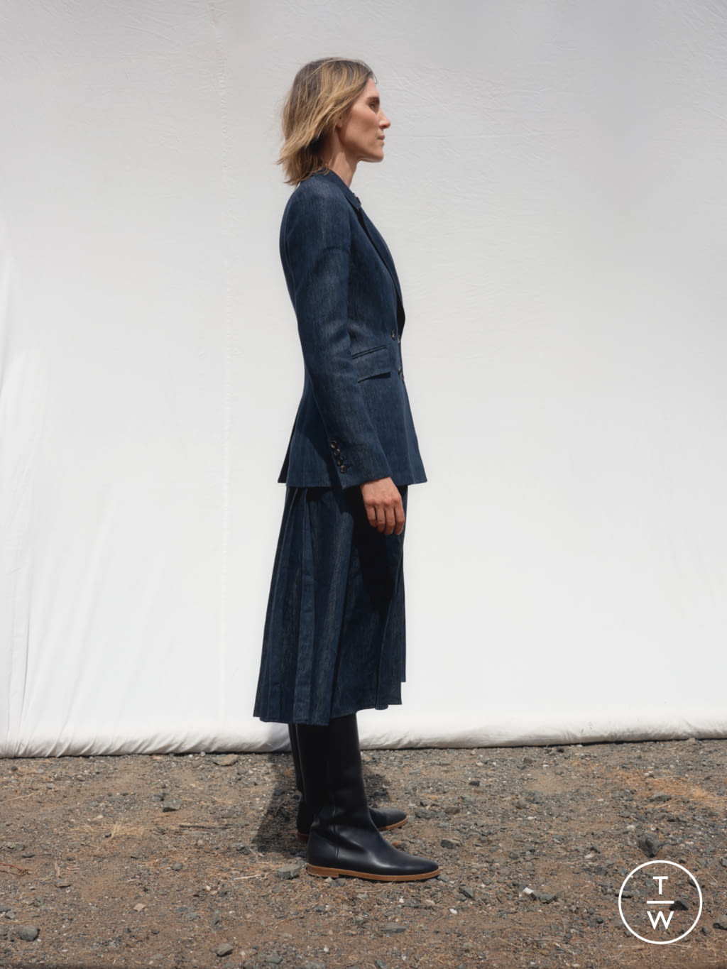 Fashion Week New York Resort 2021 look 13 from the Gabriela Hearst collection womenswear