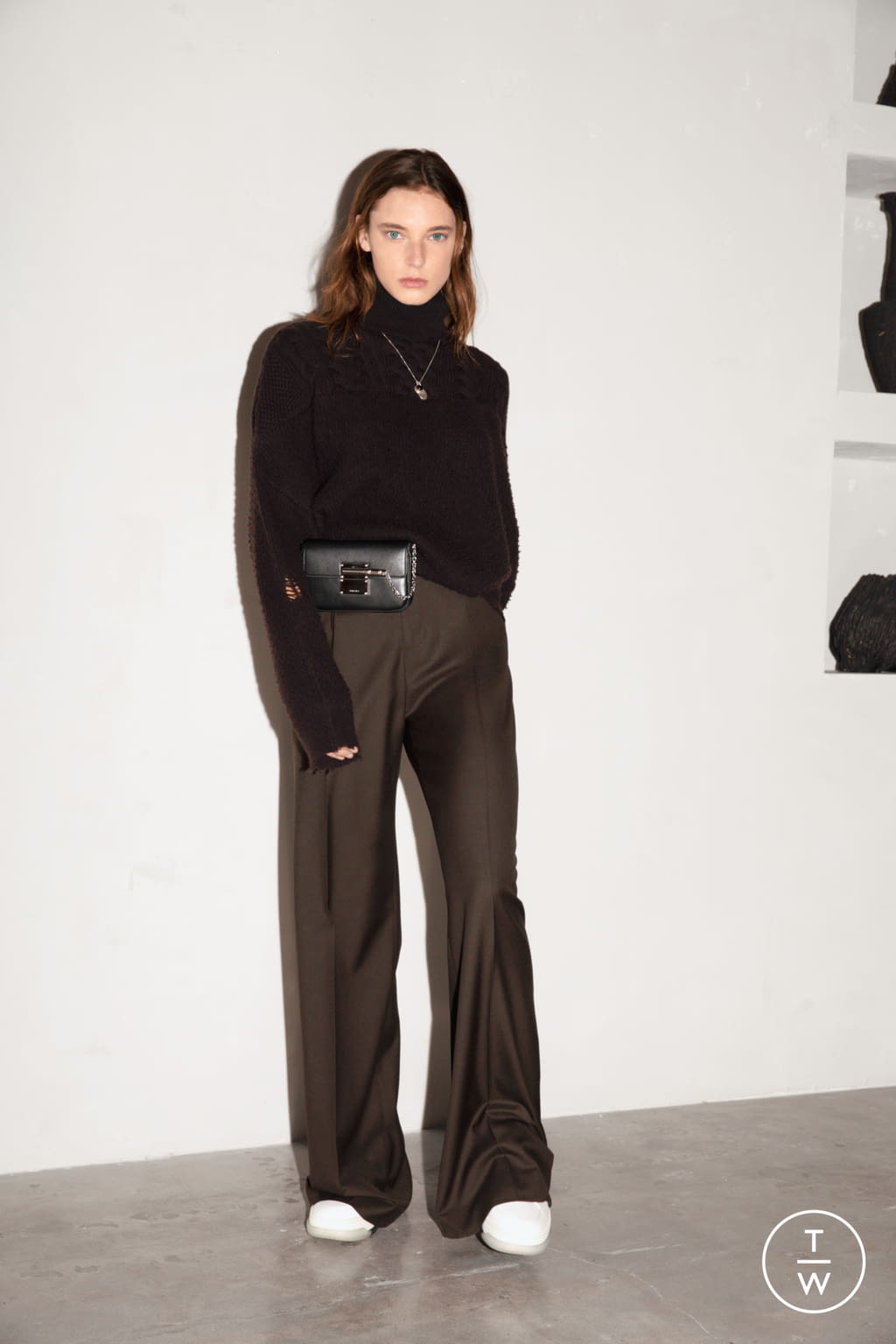 Fashion Week Paris Spring/Summer 2022 look 13 from the Amiri collection 女装