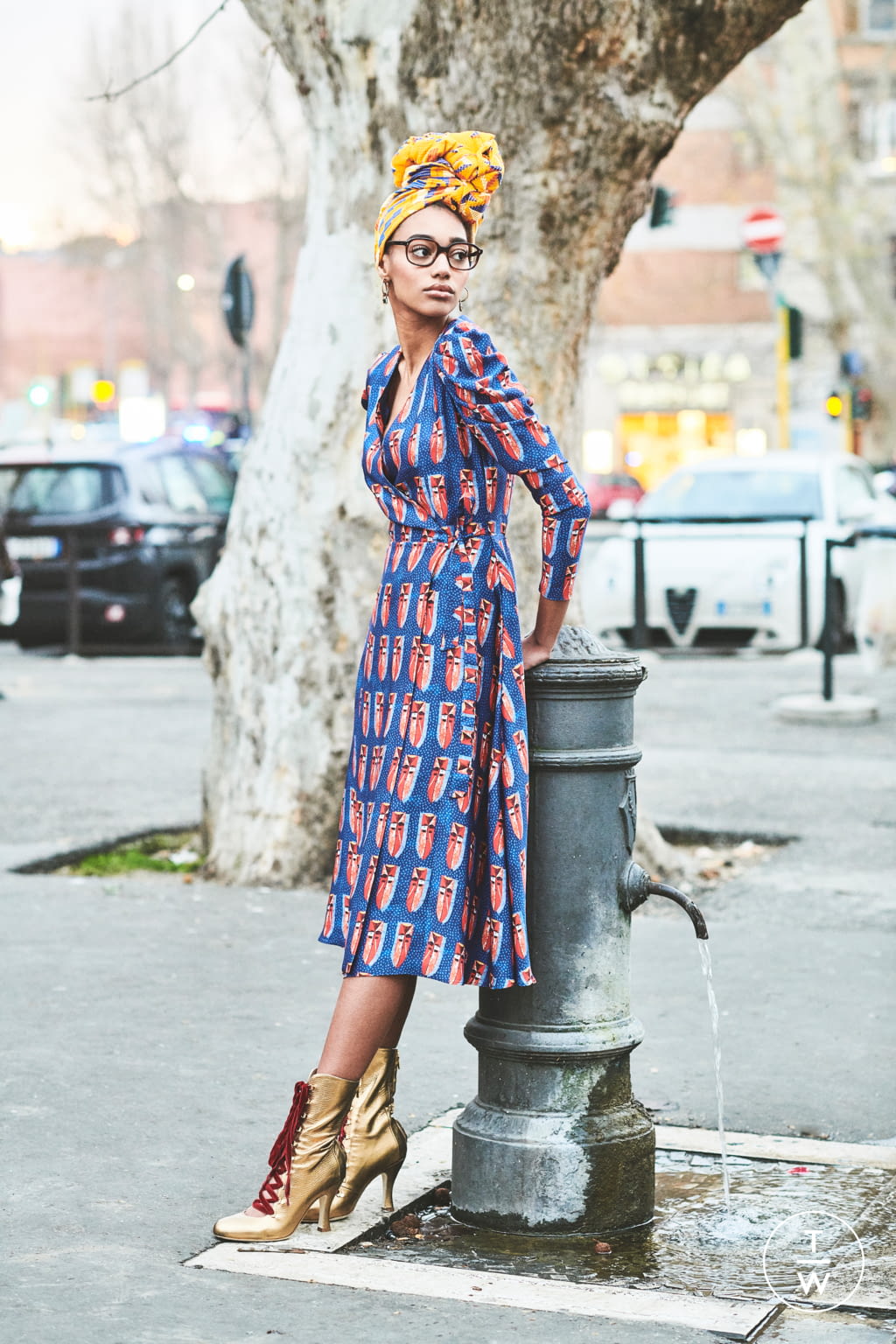 Fashion Week Milan Pre-Fall 2020 look 13 from the Stella Jean collection womenswear