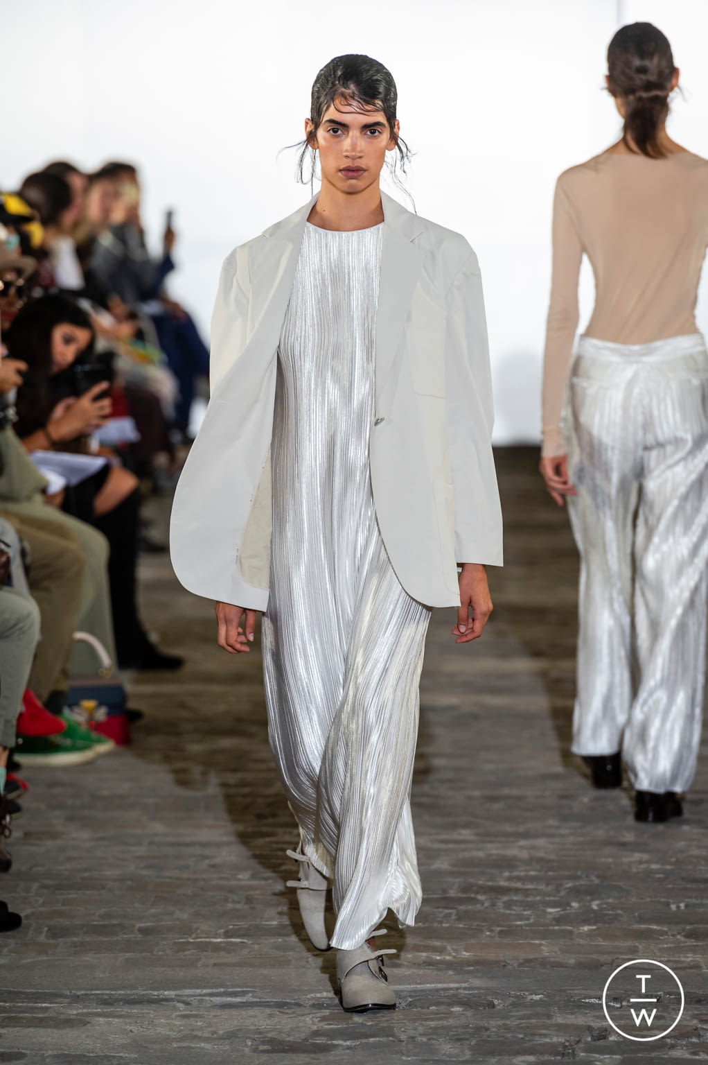 Fashion Week Paris Spring/Summer 2019 look 14 from the Kristina Fidelskaya collection 女装