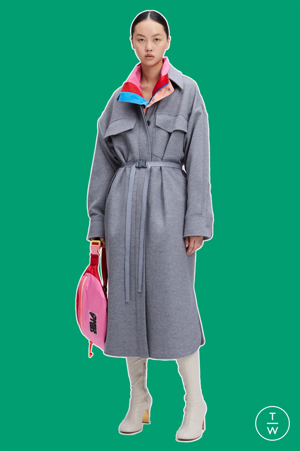 Fashion Week Paris Pre-Fall 2021 look 13 from the Stella McCartney collection womenswear