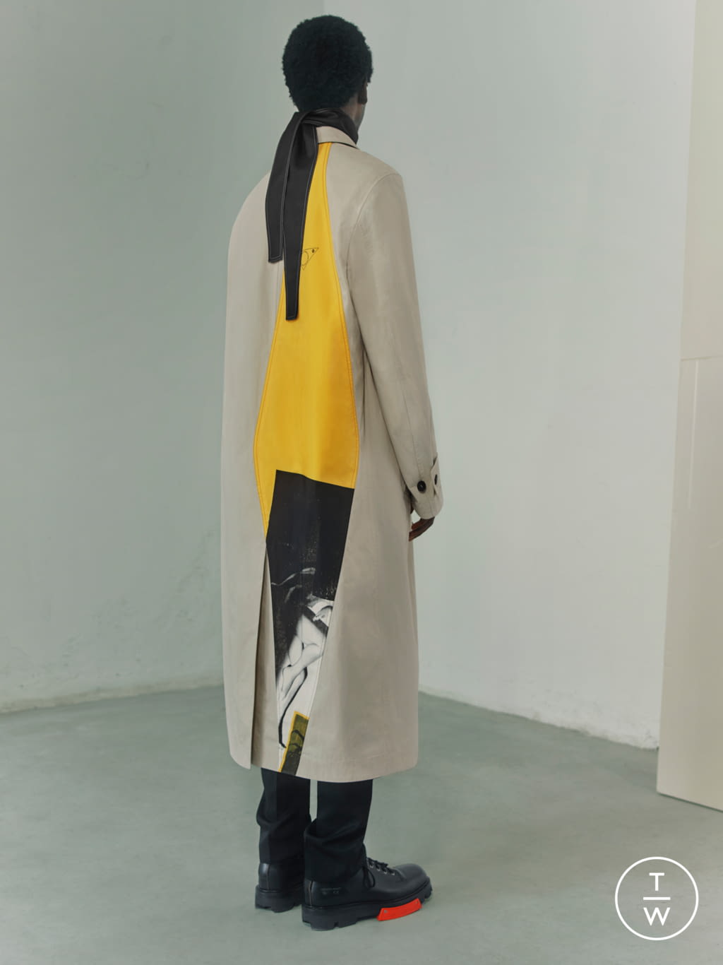 Fashion Week Milan Spring/Summer 2021 look 14 from the OAMC collection 男装