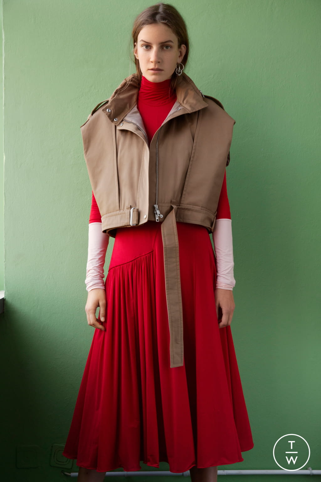 Fashion Week Milan Pre-Fall 2019 look 14 from the Sportmax collection 女装