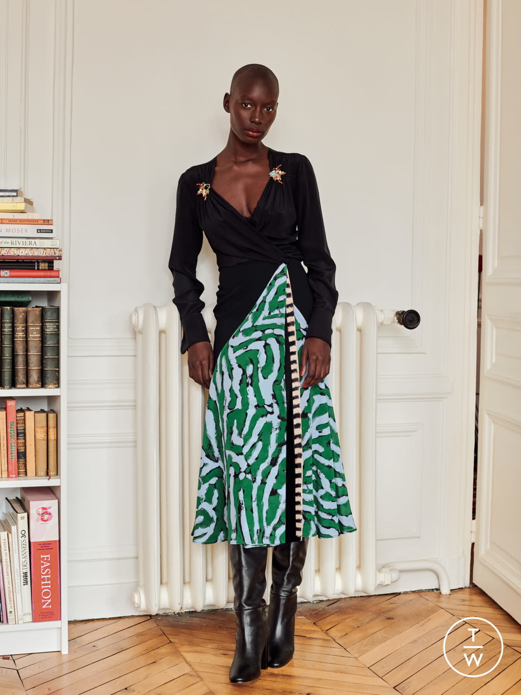Fashion Week Paris Fall/Winter 2020 look 14 from the Alexandre Blanc collection 女装