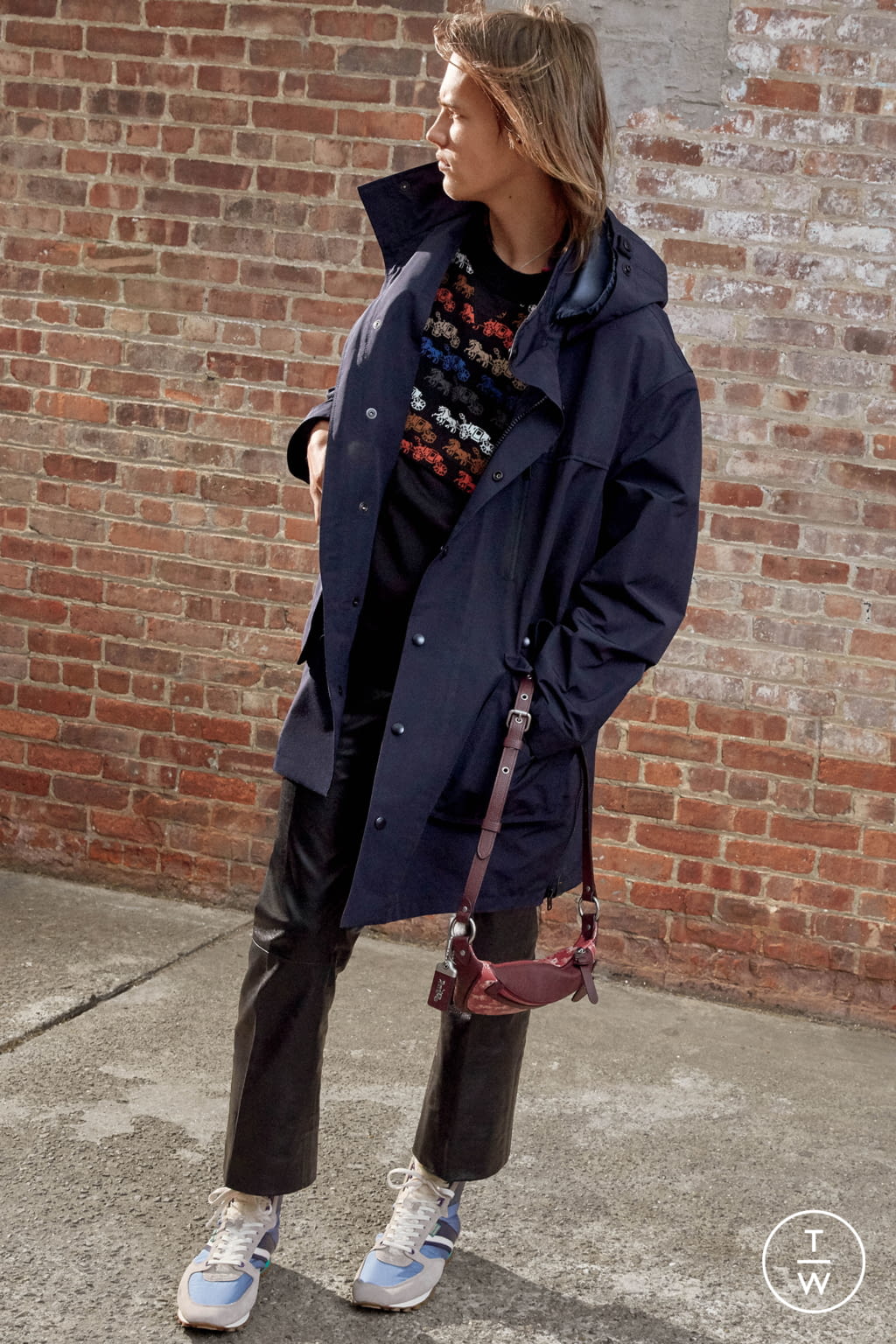 Fashion Week New York Resort 2020 look 14 from the Coach collection womenswear