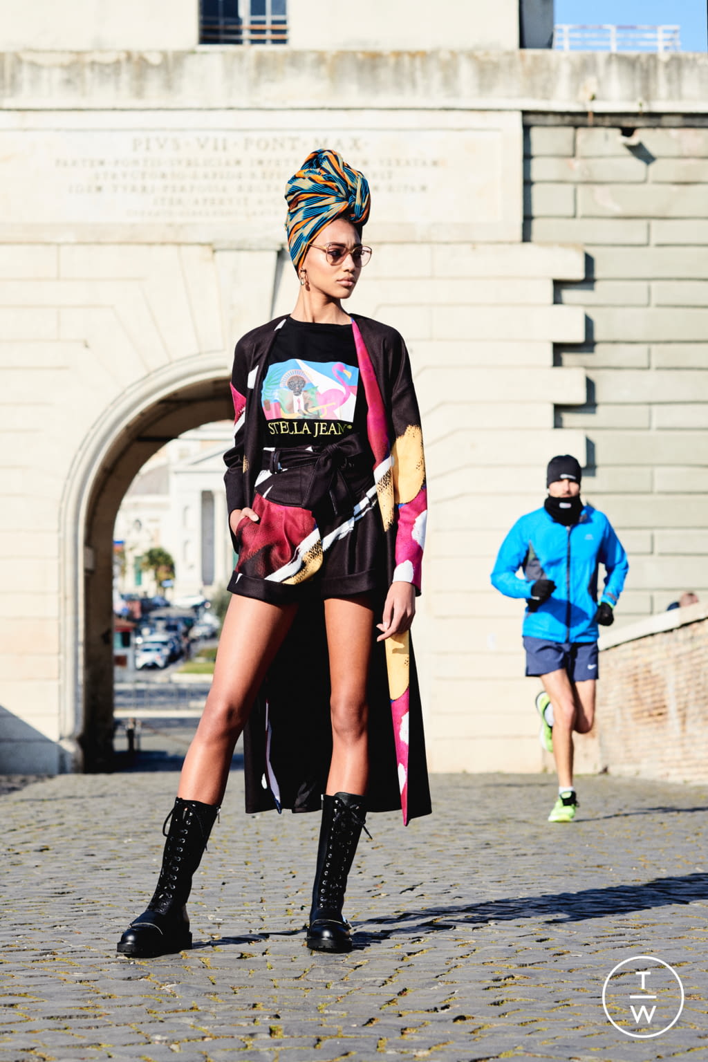 Fashion Week Milan Pre-Fall 2020 look 15 from the Stella Jean collection womenswear