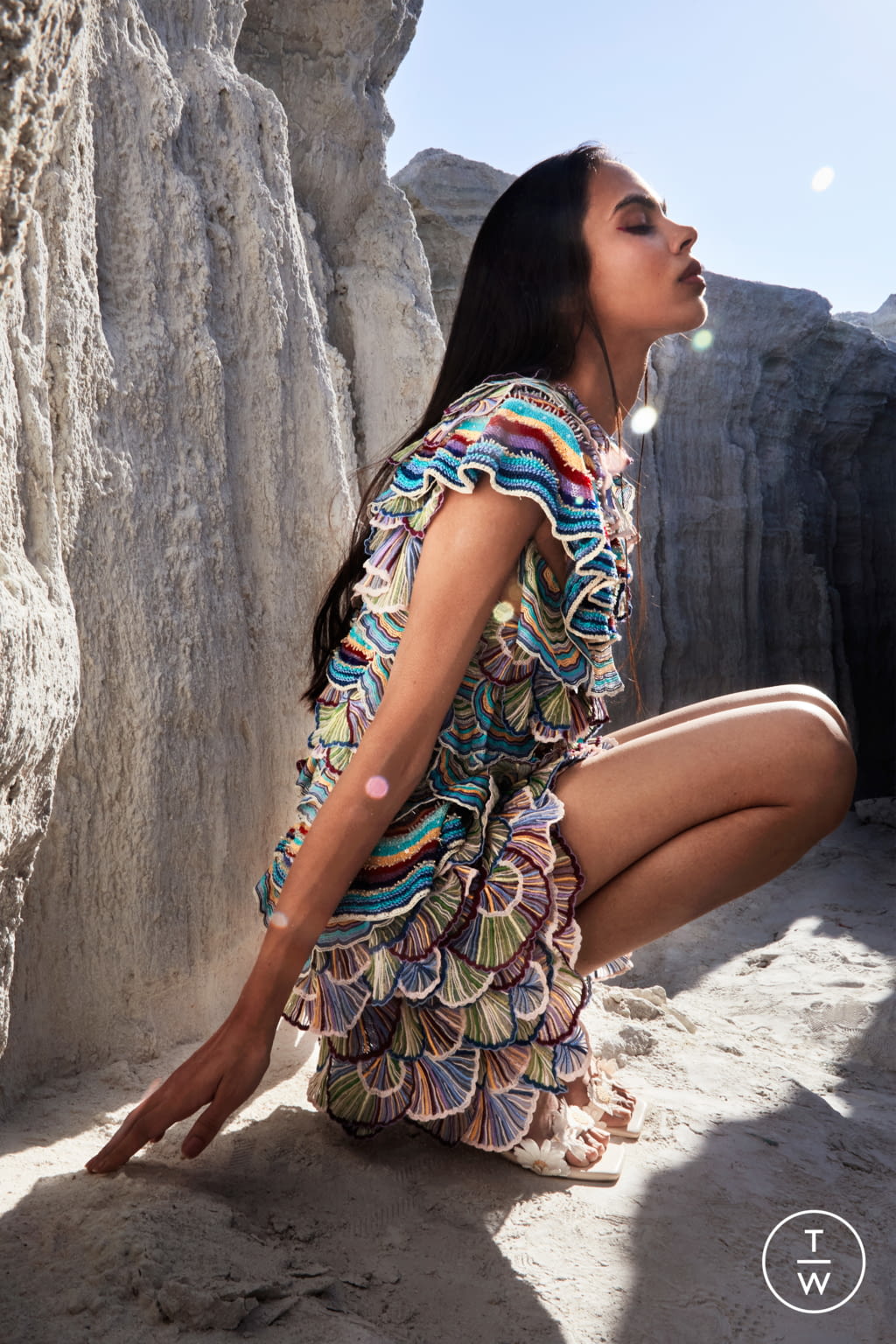 Fashion Week Paris Spring/Summer 2021 look 15 from the Rahul Mishra collection couture