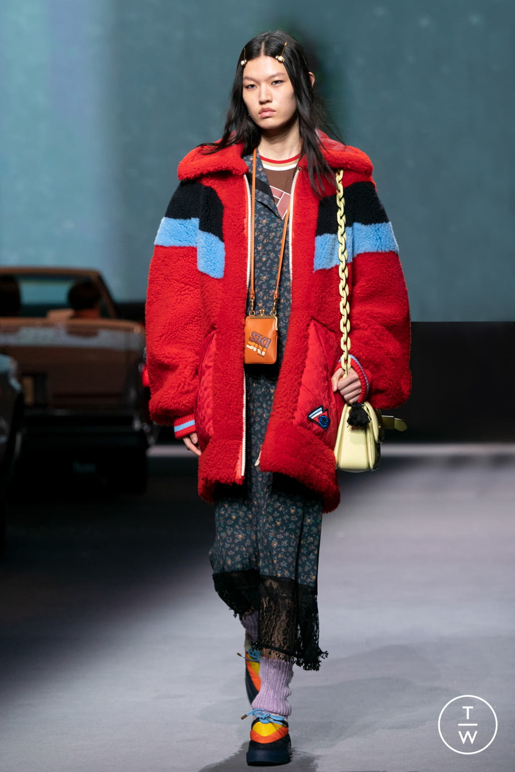 Fashion Week New York Resort 2022 look 15 from the Coach collection womenswear