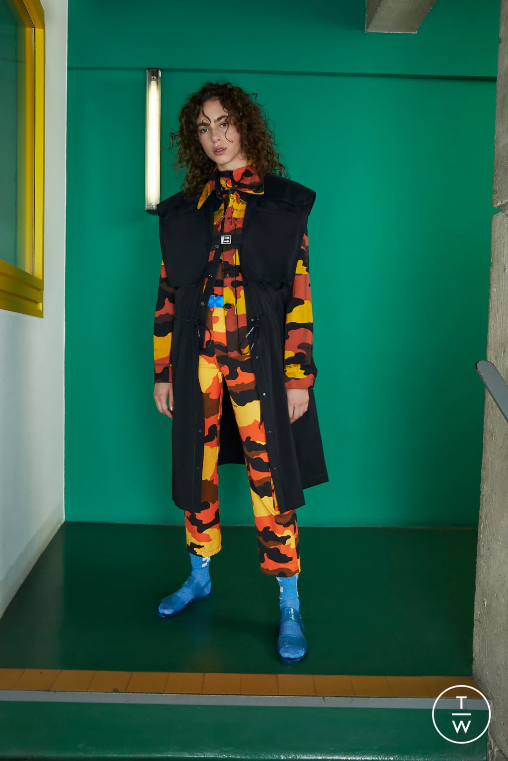Fashion Week Paris Resort 2019 look 15 from the Off-White collection womenswear