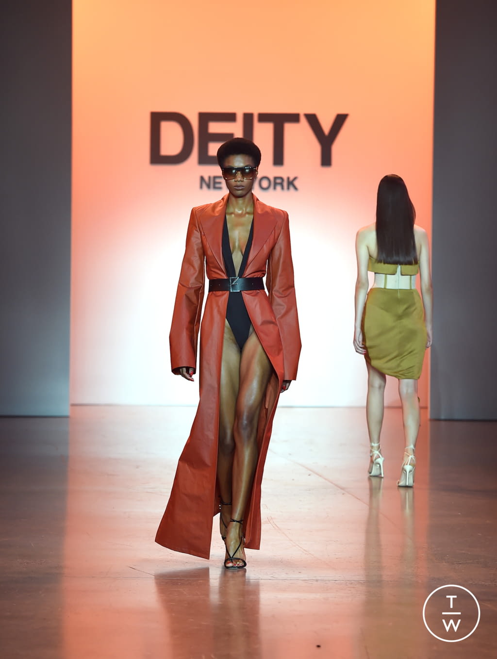 Fashion Week New York Spring/Summer 2022 look 15 from the Deity collection womenswear