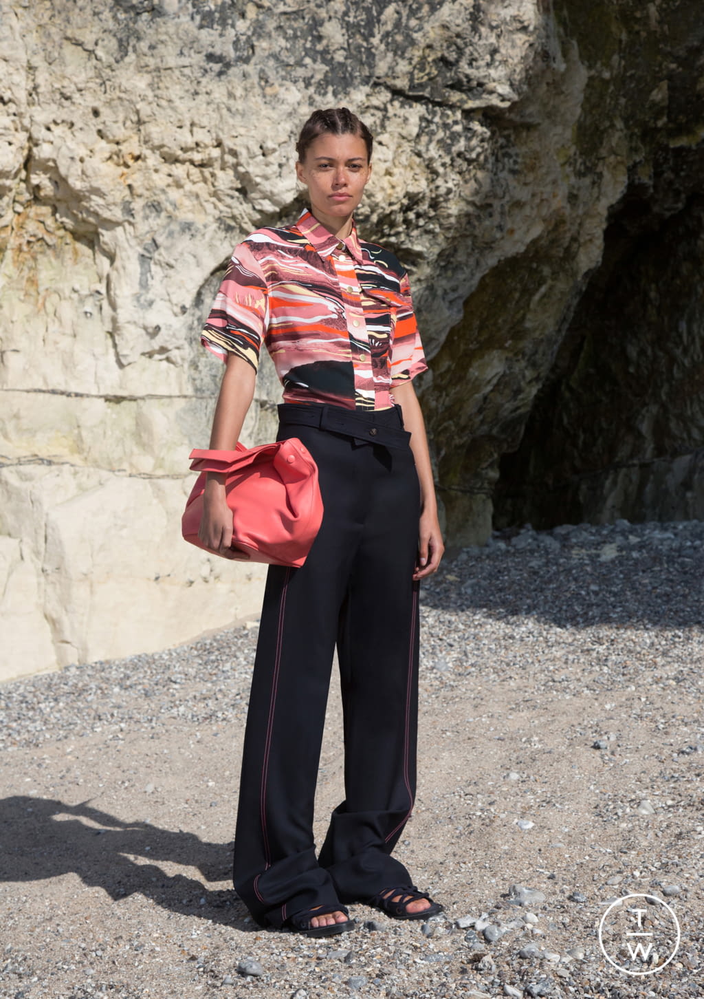 Fashion Week Paris Resort 2020 look 16 from the Cédric Charlier collection womenswear