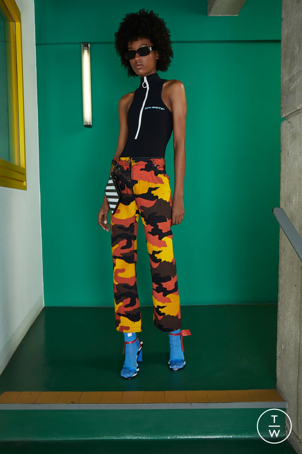 Fashion Week Paris Resort 2019 look 16 from the Off-White collection womenswear