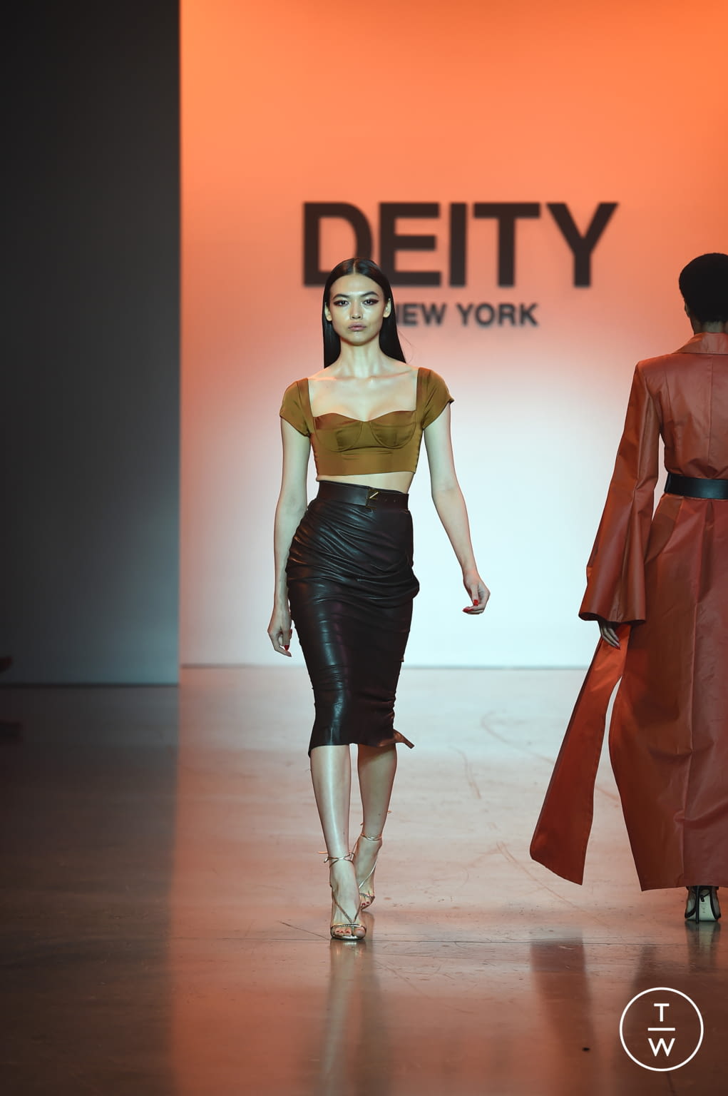 Fashion Week New York Spring/Summer 2022 look 16 from the Deity collection womenswear