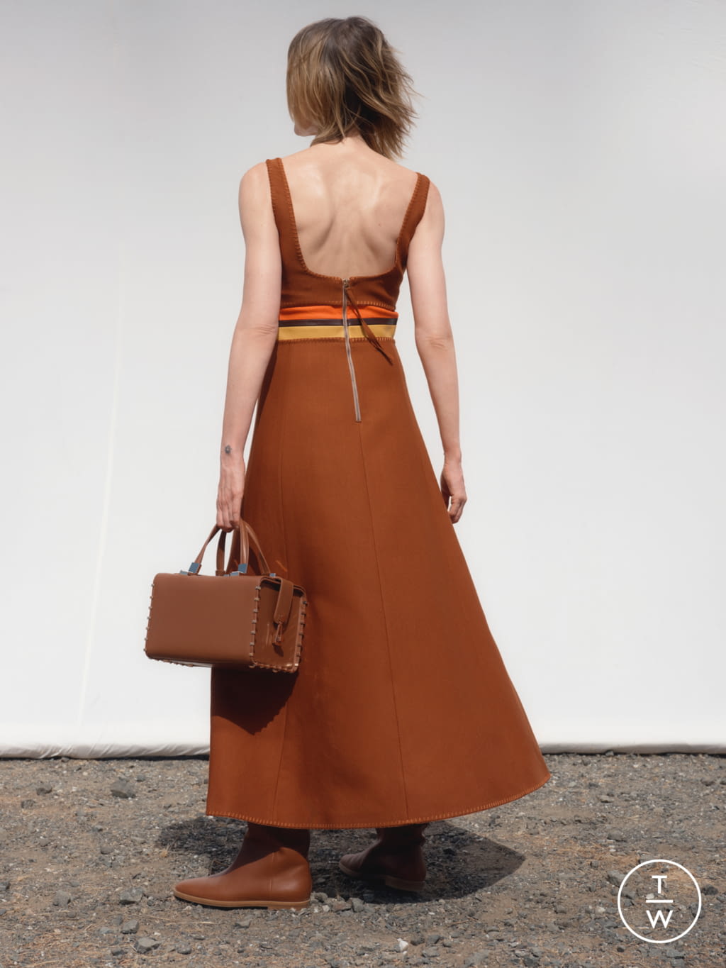 Fashion Week New York Resort 2021 look 16 from the Gabriela Hearst collection womenswear
