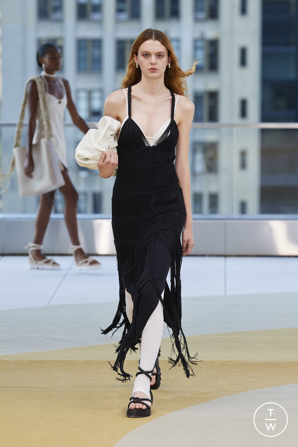 Fashion Week New York Spring/Summer 2022 look 17 from the Jonathan Simkhai collection womenswear