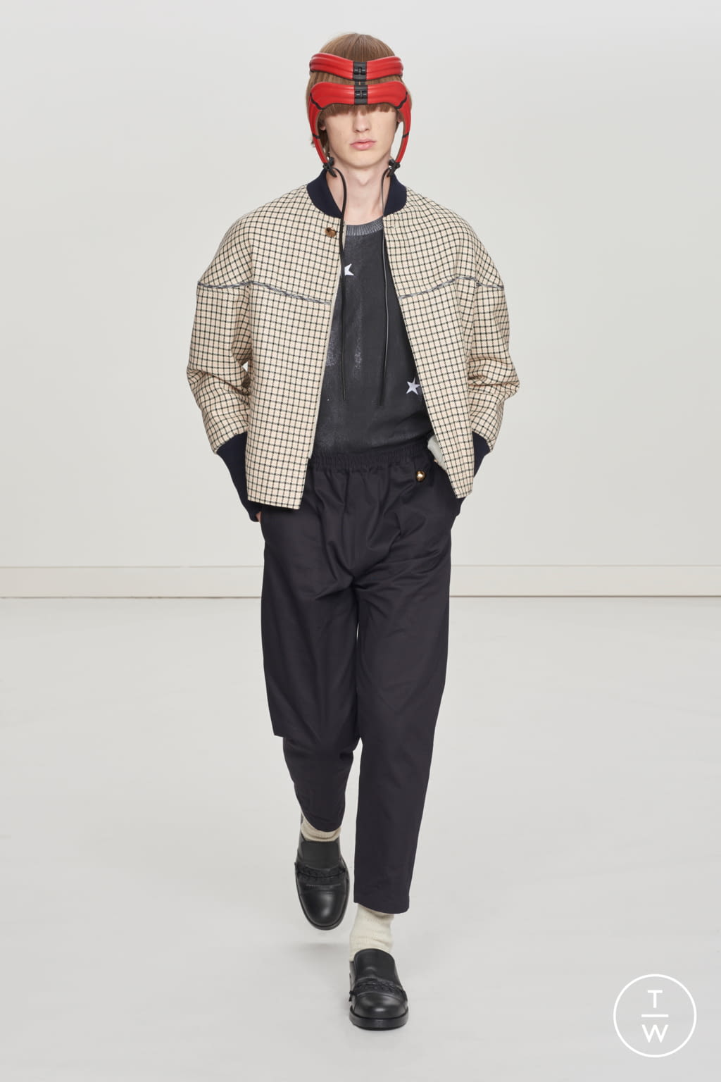 Fashion Week London Spring/Summer 2021 look 18 de la collection Stefan Cooke menswear