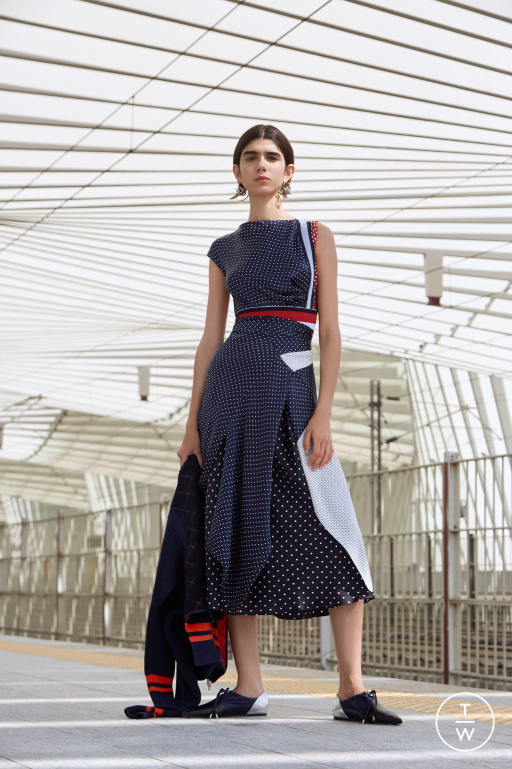 Fashion Week Milan Resort 2019 look 18 de la collection Sportmax womenswear