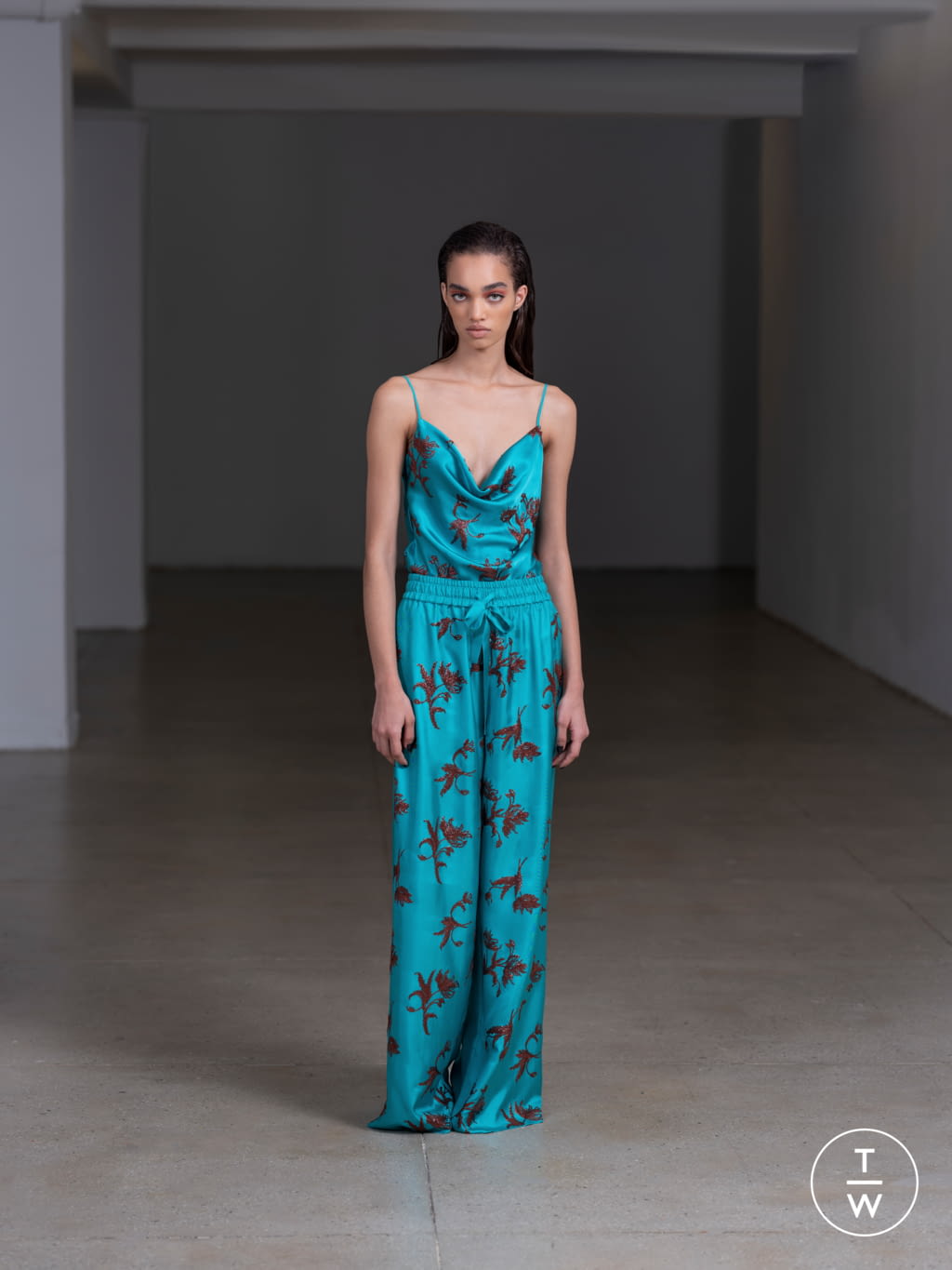 Fashion Week New York Pre-Fall 2020 look 18 from the Prabal Gurung collection womenswear