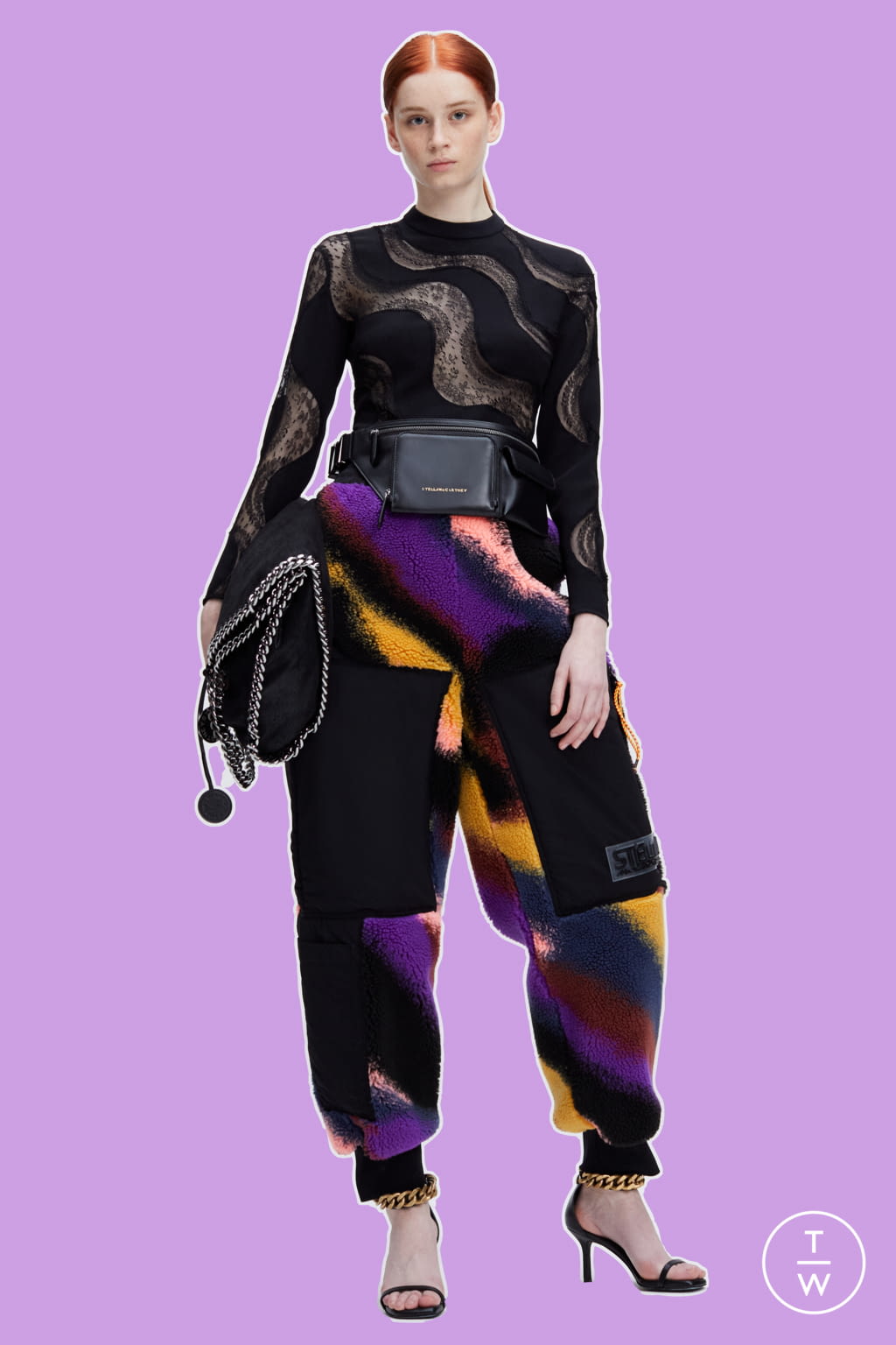 Fashion Week Paris Pre-Fall 2021 look 18 from the Stella McCartney collection womenswear