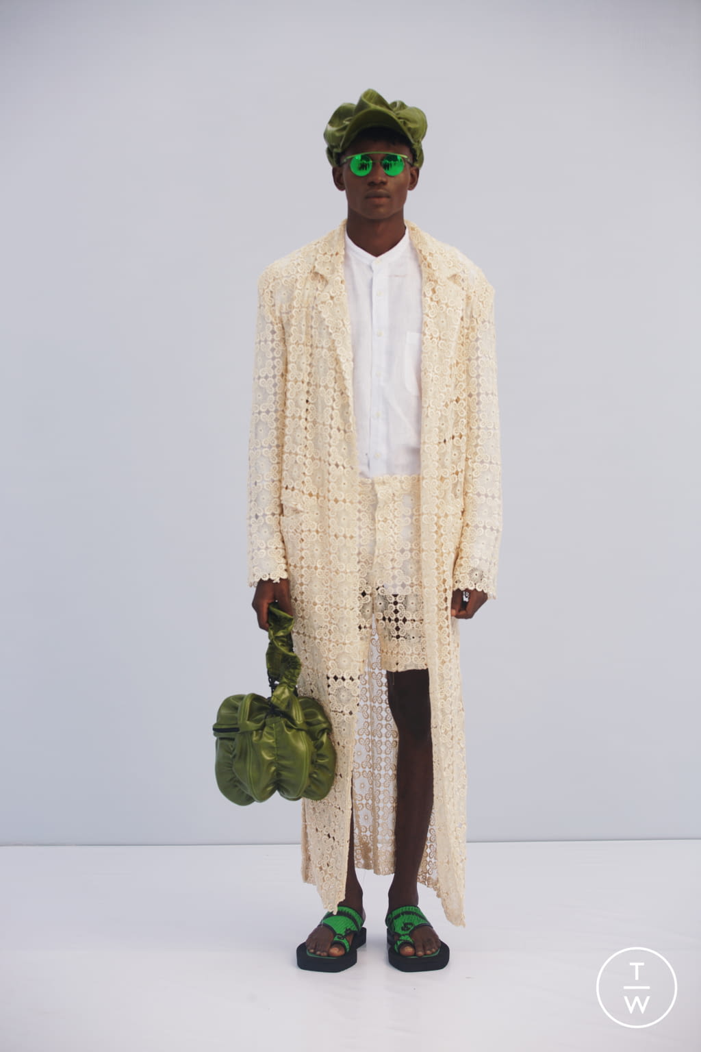 Fashion Week Milan Spring/Summer 2022 look 19 from the Tokyo James collection menswear