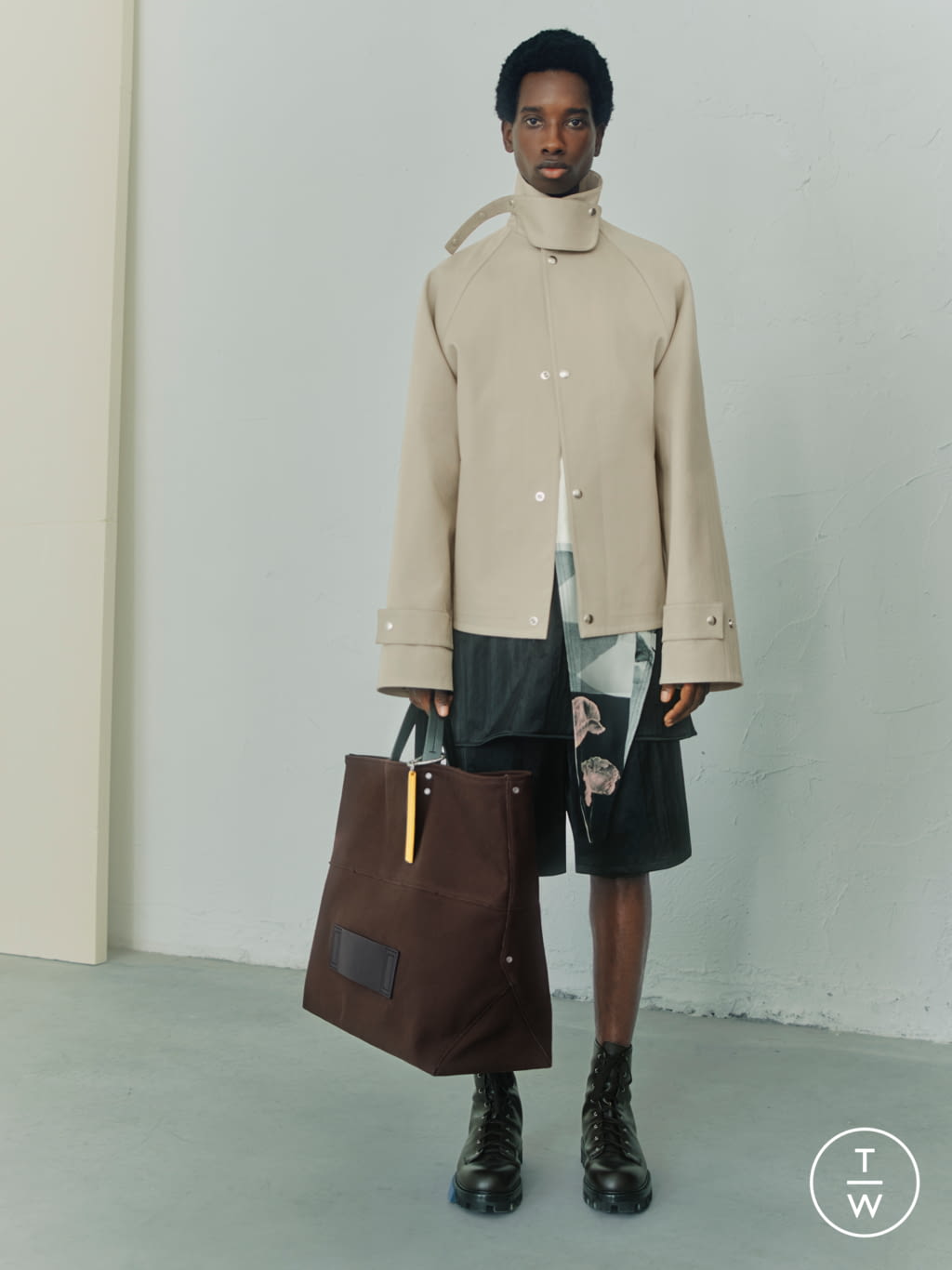 Fashion Week Milan Spring/Summer 2021 look 19 from the OAMC collection 男装