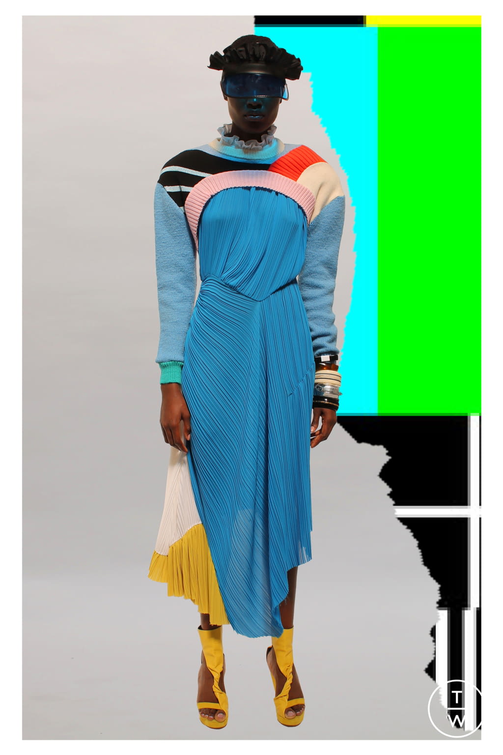 Fashion Week London Spring/Summer 2022 look 19 de la collection Preen by Thornton Bregazzi womenswear