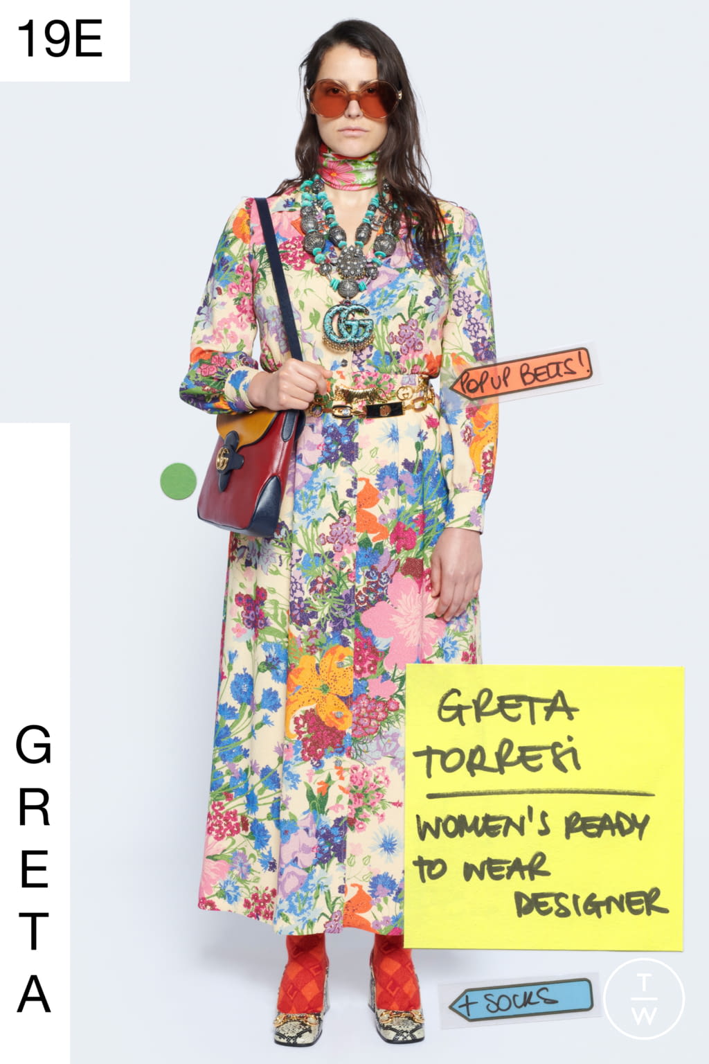 Fashion Week Milan Resort 2021 look 38 de la collection Gucci womenswear