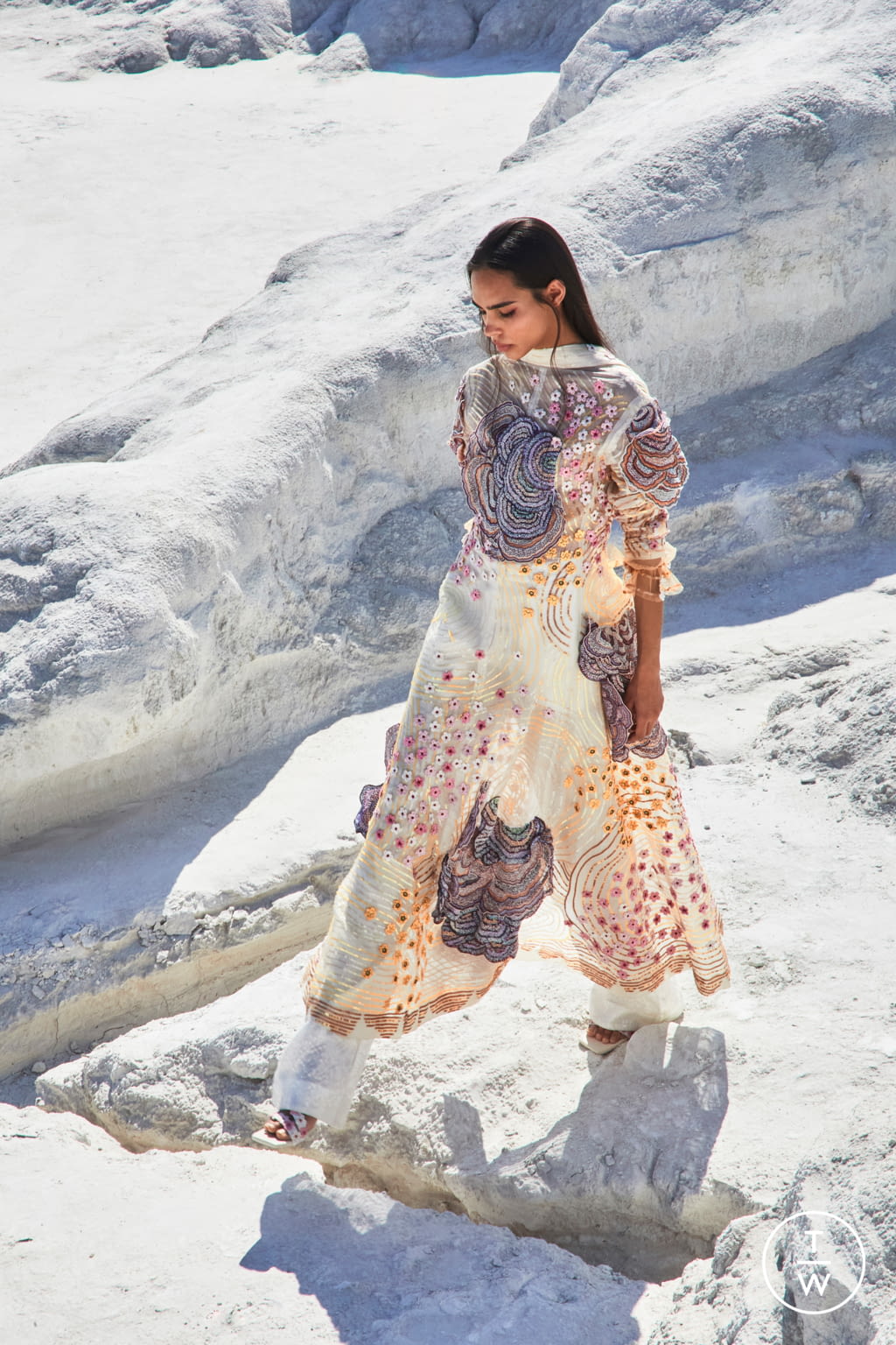 Fashion Week Paris Spring/Summer 2021 look 2 from the Rahul Mishra collection couture