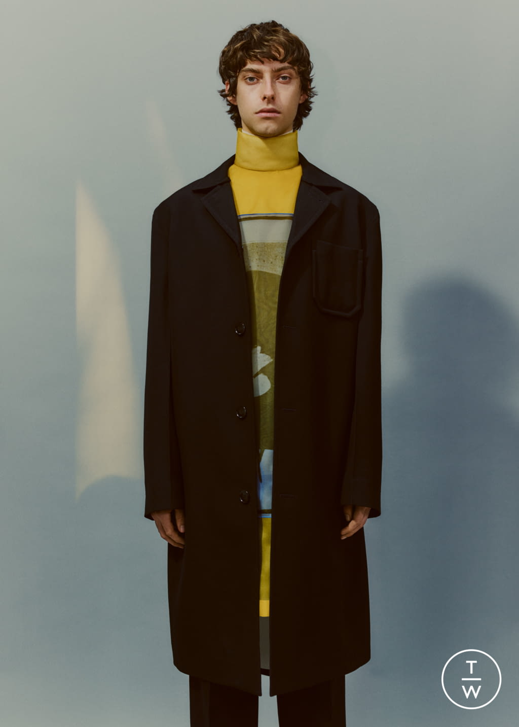 Fashion Week Milan Fall/Winter 2021 look 3 de la collection OAMC menswear