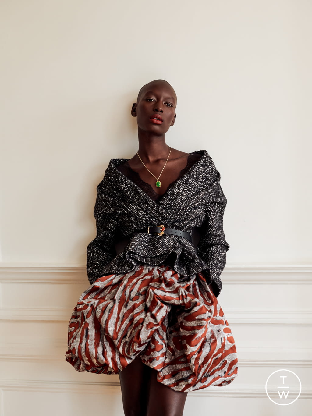 Fashion Week Paris Fall/Winter 2020 look 2 de la collection Alexandre Blanc womenswear