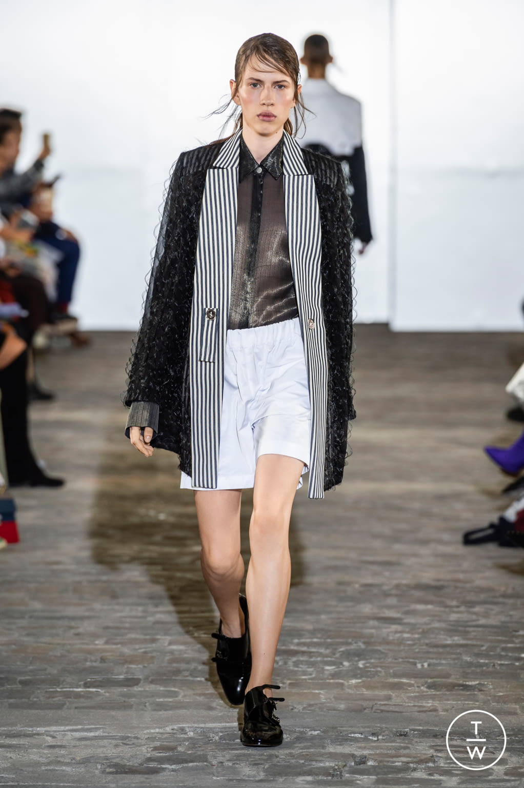 Fashion Week Paris Spring/Summer 2019 look 1 from the Kristina Fidelskaya collection 女装