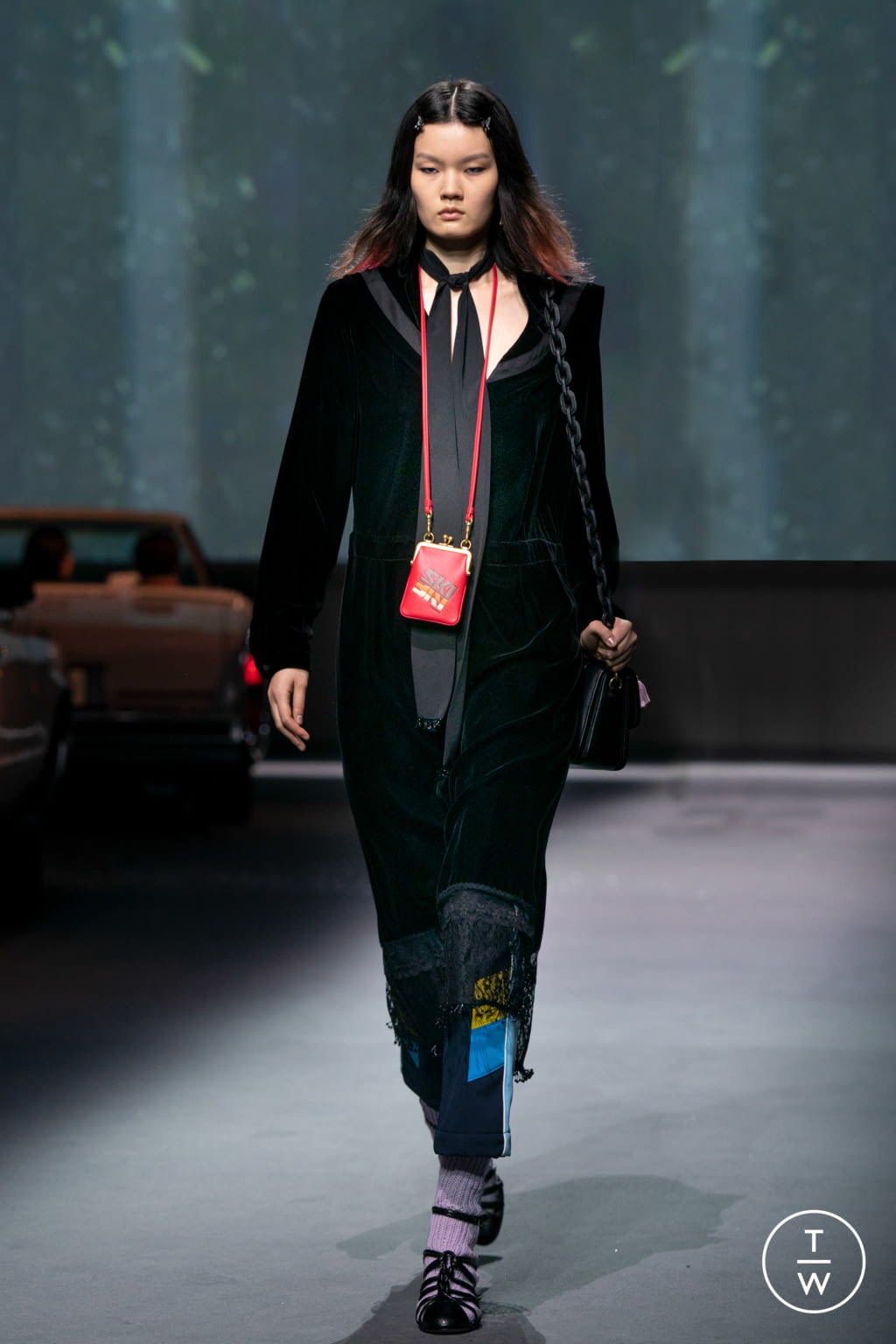 Fashion Week New York Resort 2022 look 2 de la collection Coach womenswear