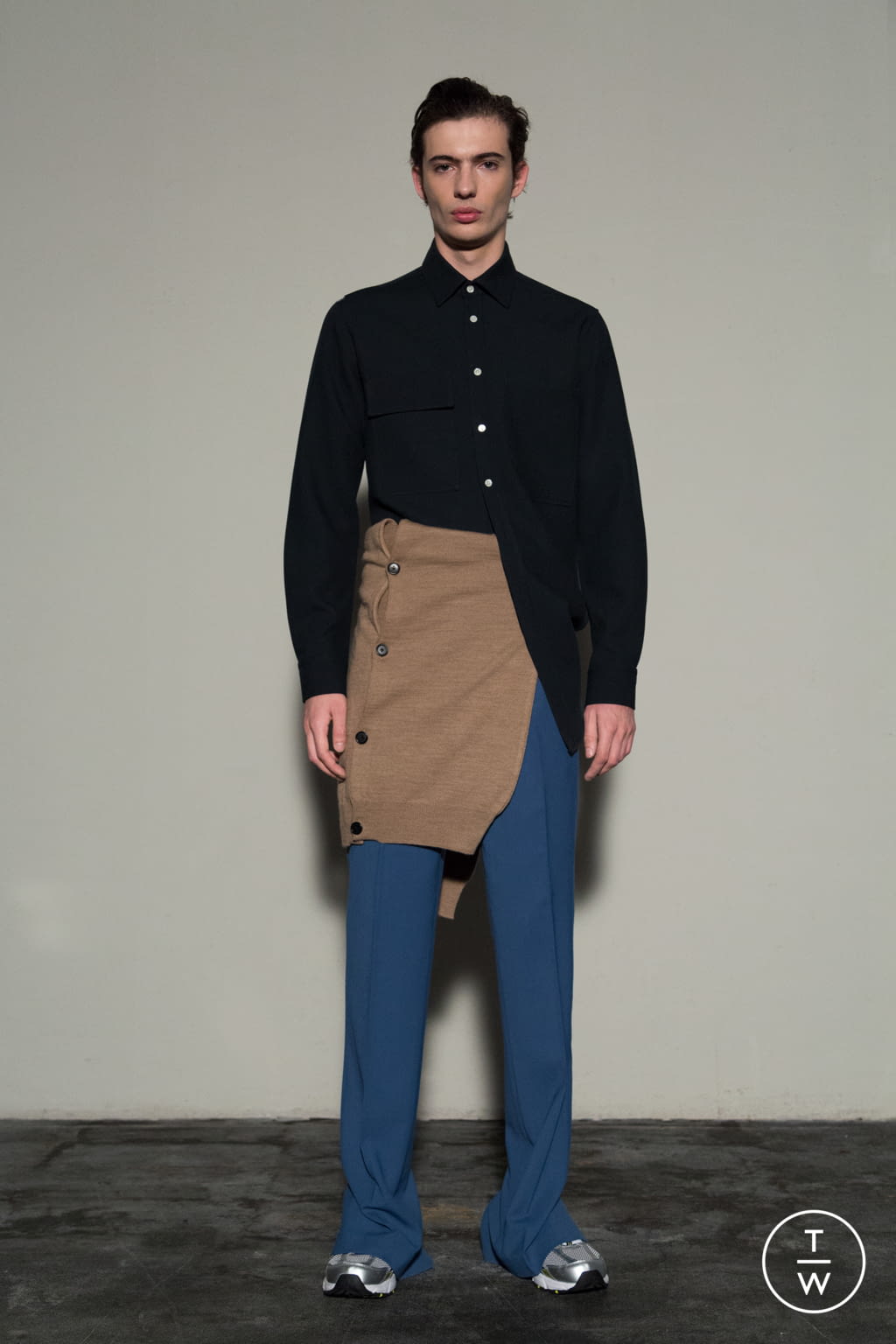 Fashion Week Paris Fall/Winter 2020 look 11 from the Duarte collection menswear
