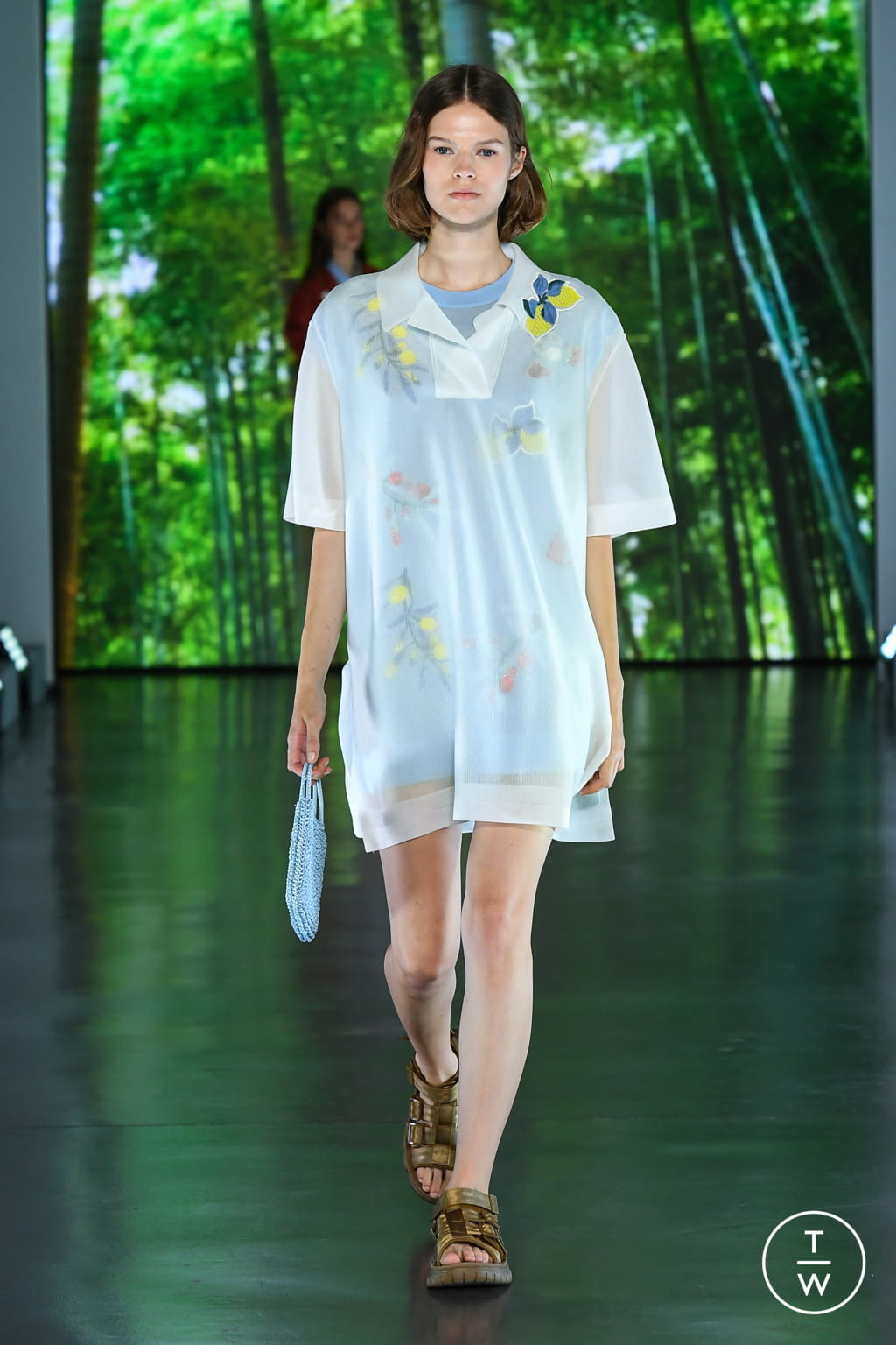 Fashion Week Milan Spring/Summer 2022 look 20 from the Anteprima collection 女装