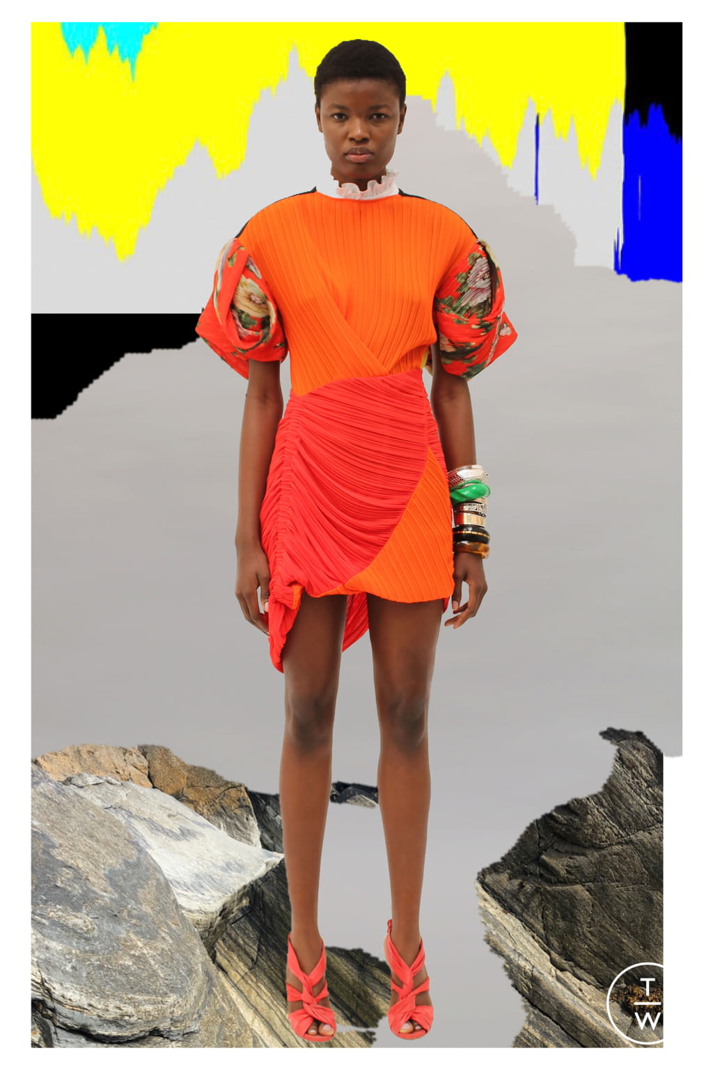 Fashion Week London Spring/Summer 2022 look 20 de la collection Preen by Thornton Bregazzi womenswear