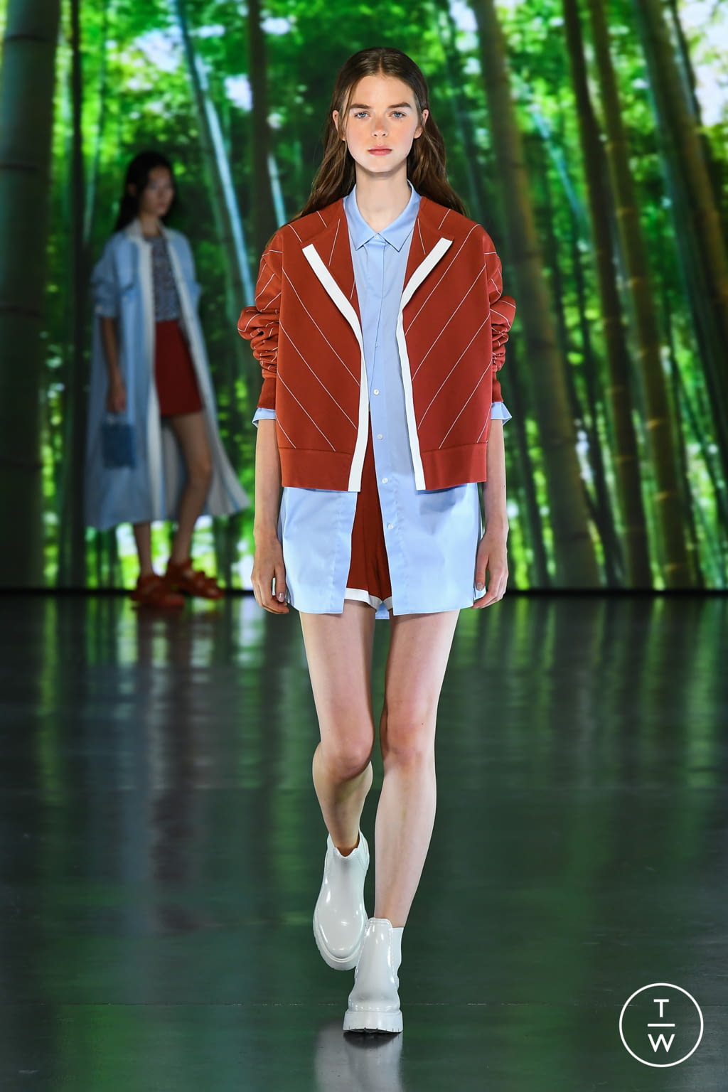 Fashion Week Milan Spring/Summer 2022 look 21 from the Anteprima collection womenswear
