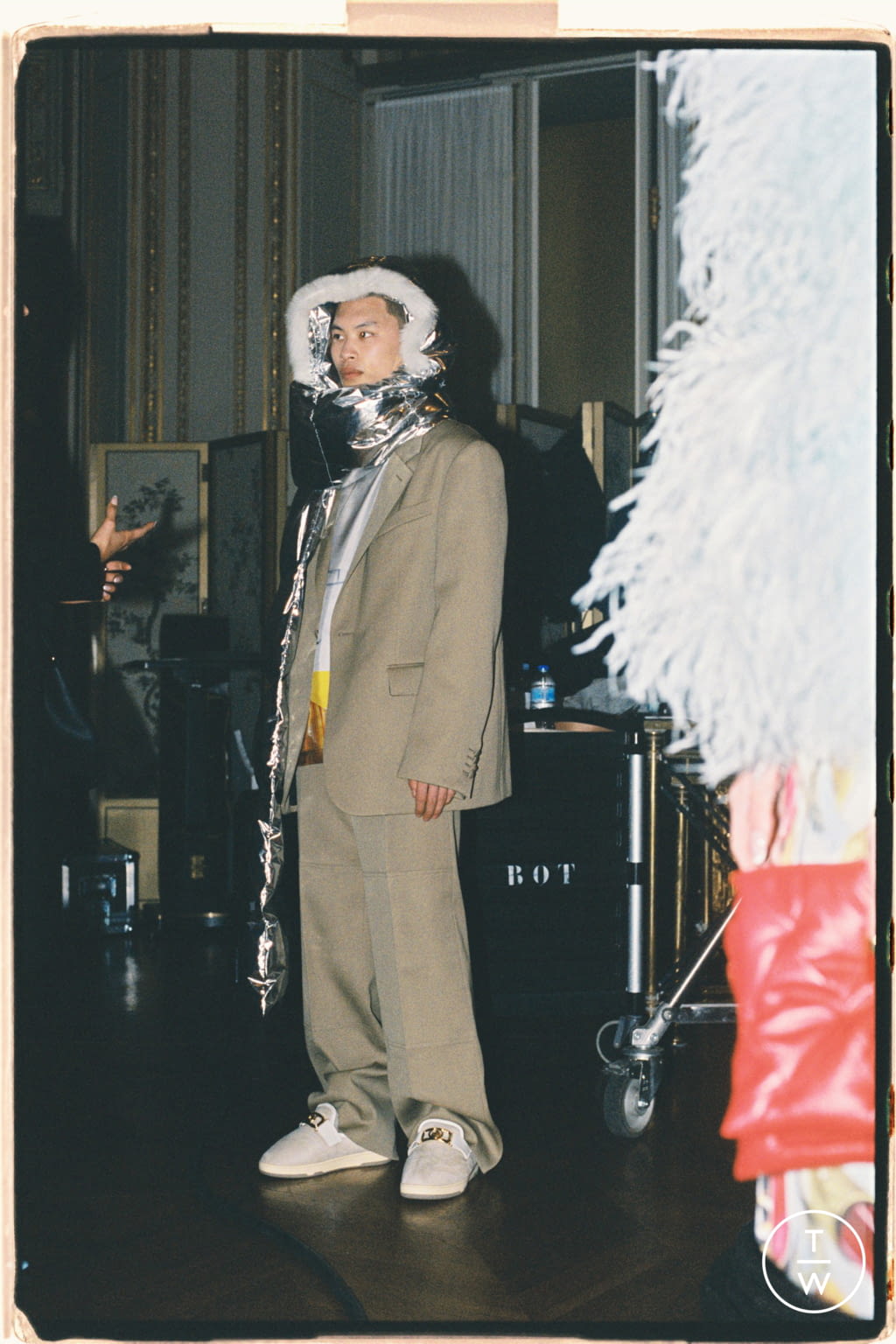 Fashion Week Paris Fall/Winter 2021 look 21 from the Lanvin collection menswear