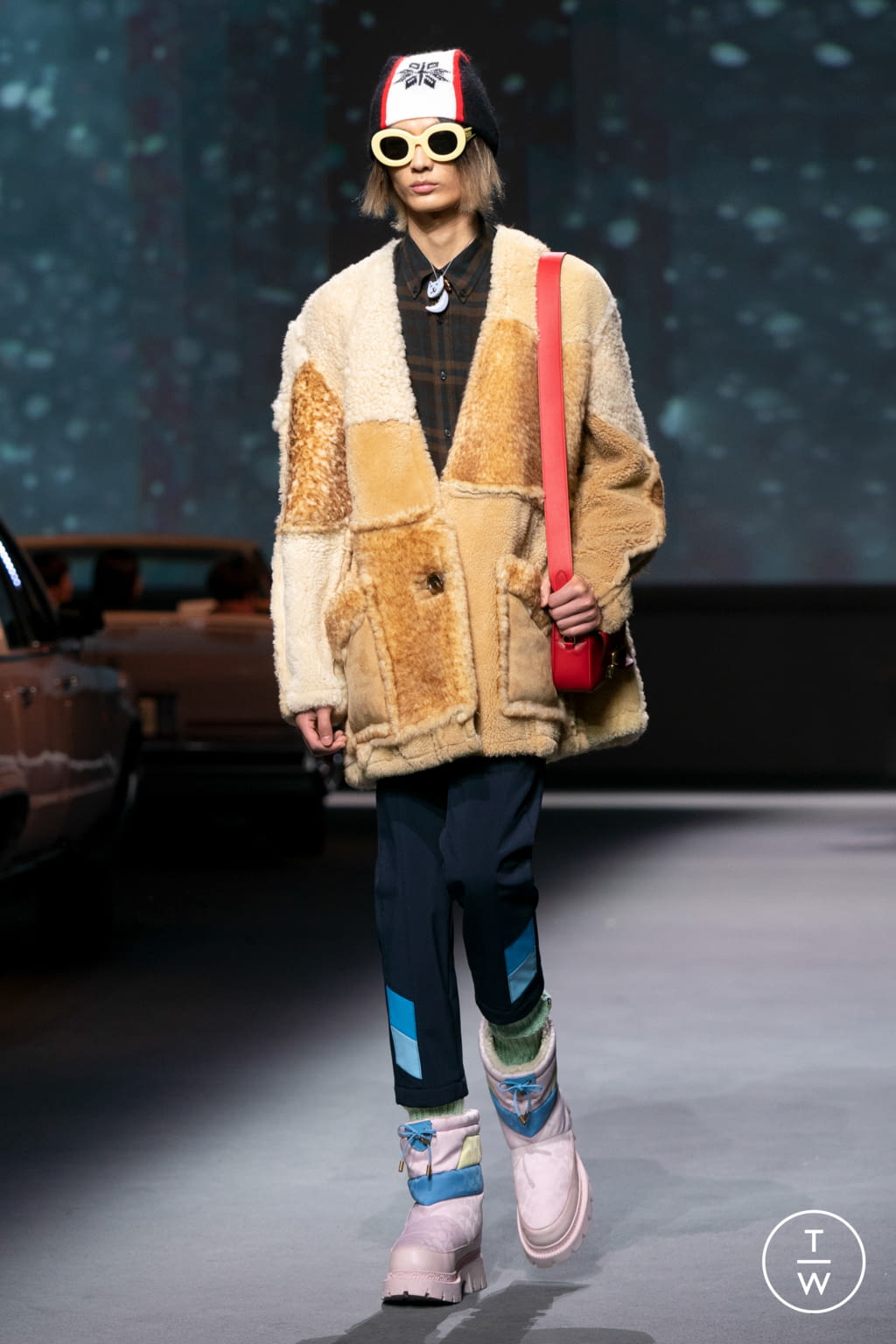 Fashion Week New York Resort 2022 look 21 from the Coach collection womenswear