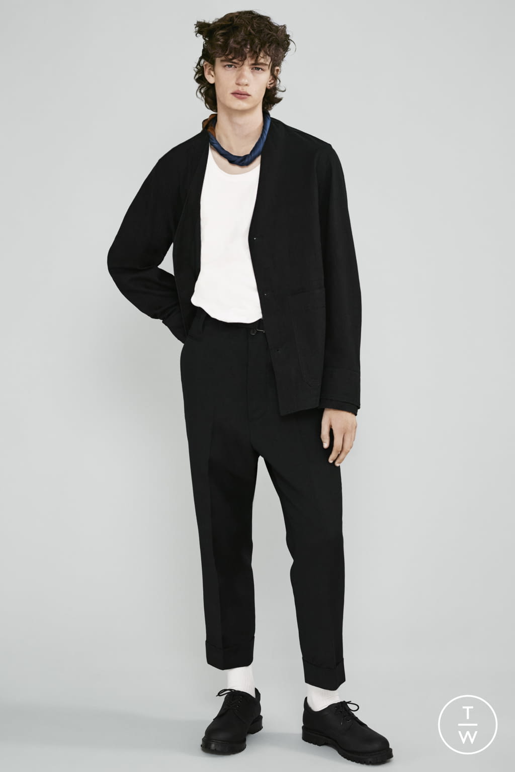 Fashion Week London Spring/Summer 2022 look 21 from the Margaret Howell collection 女装