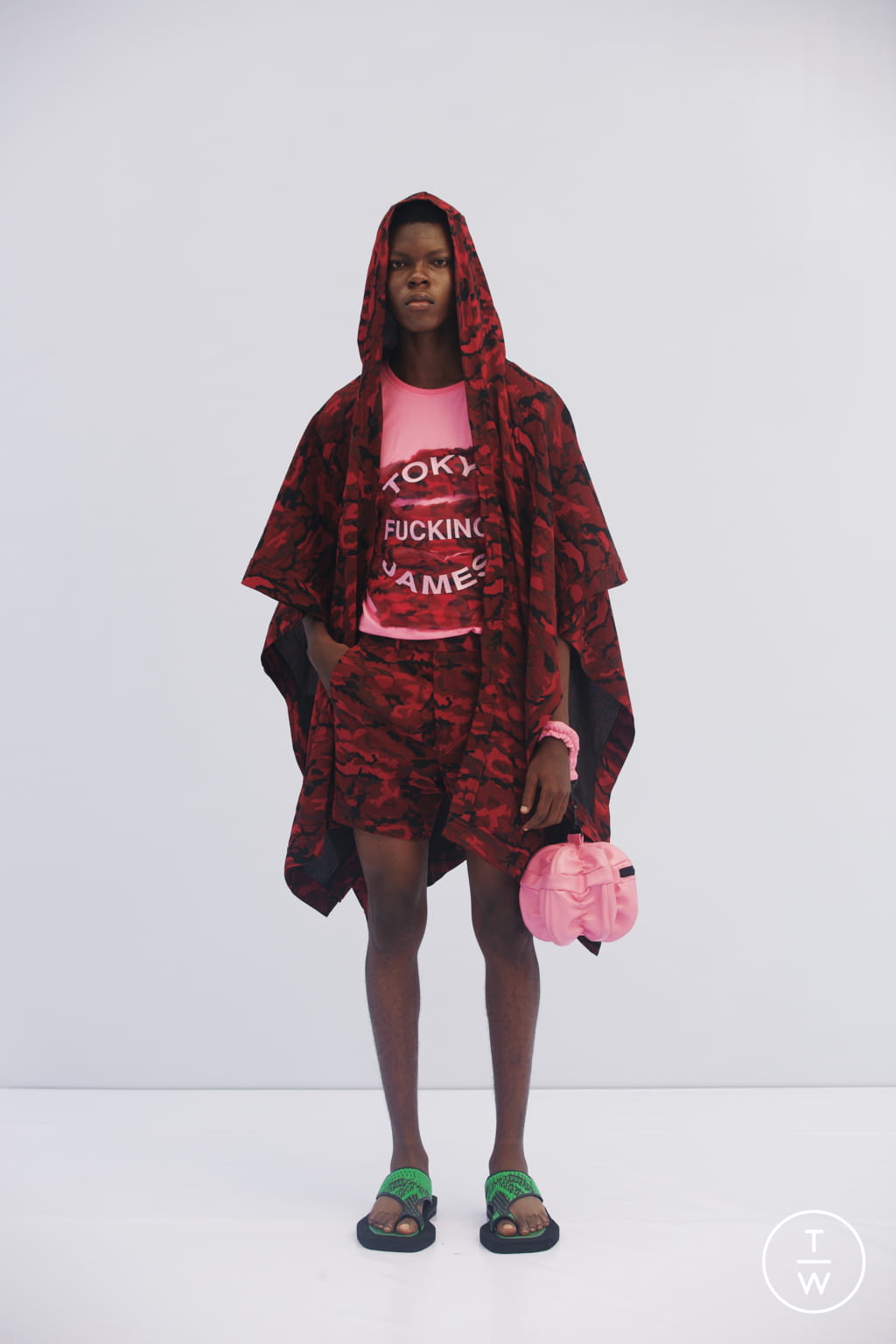 Fashion Week Milan Spring/Summer 2022 look 21 de la collection Tokyo James menswear