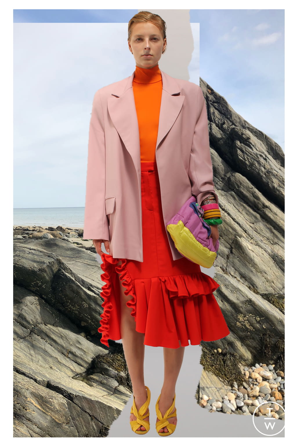 Fashion Week London Spring/Summer 2022 look 21 de la collection Preen by Thornton Bregazzi womenswear