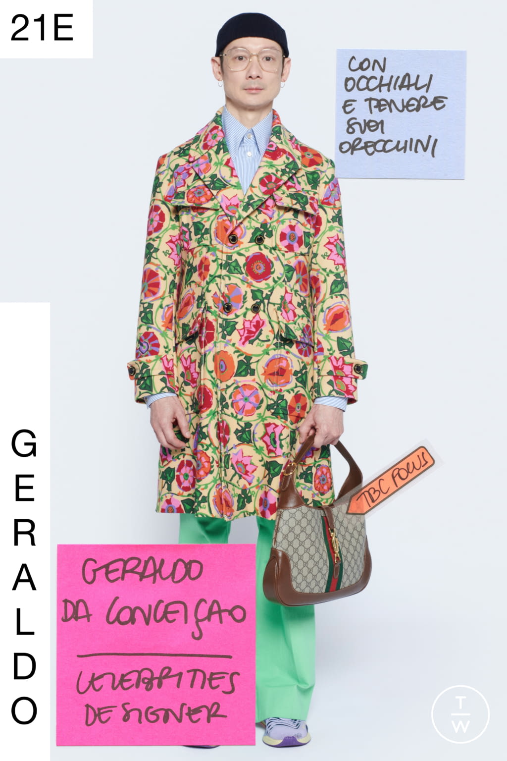 Fashion Week Milan Resort 2021 look 42 de la collection Gucci womenswear