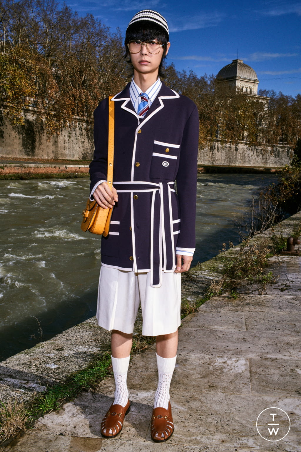Fashion Week Milan Pre-Fall 2020 look 22 from the Gucci collection 男装